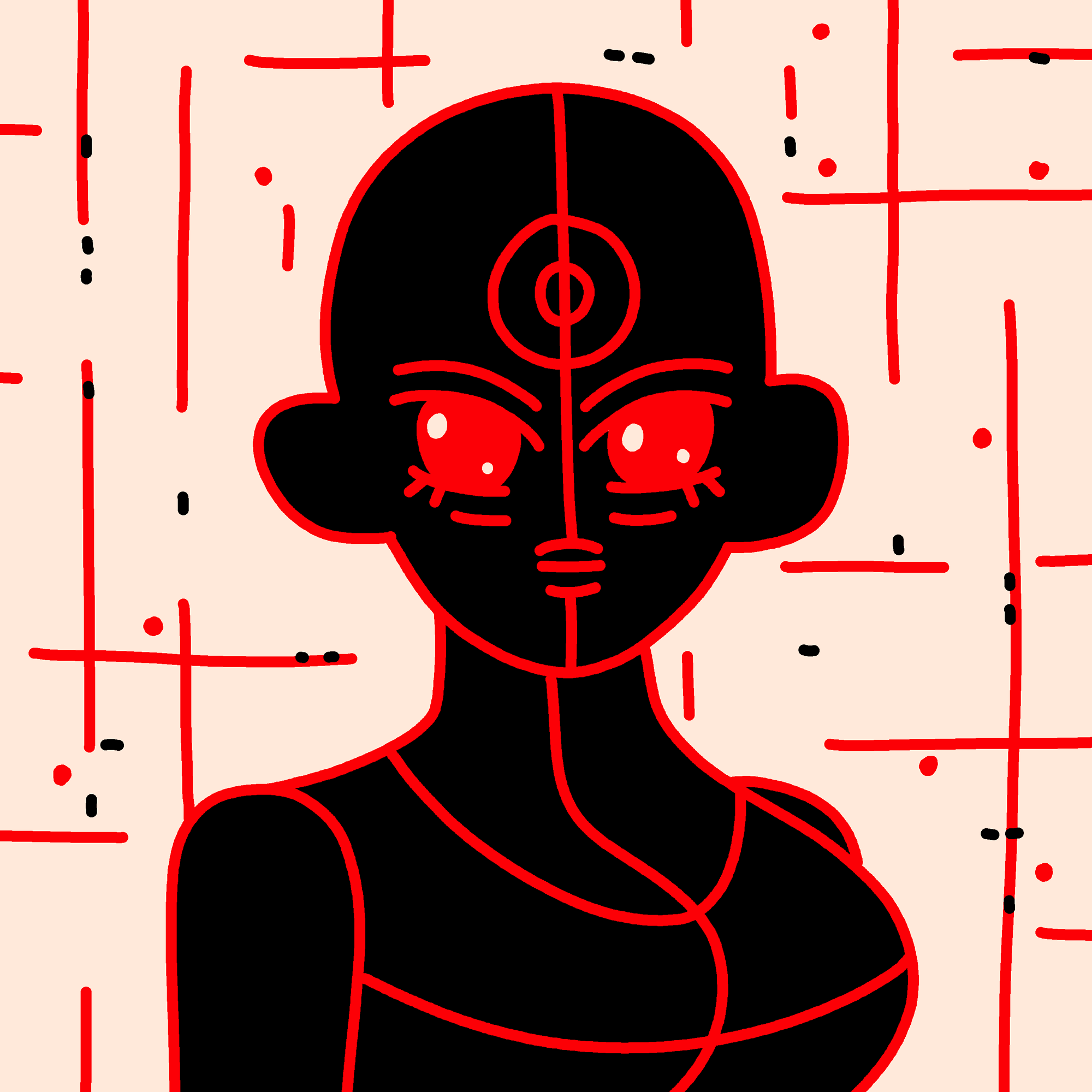 Enlightened Female AI #1
