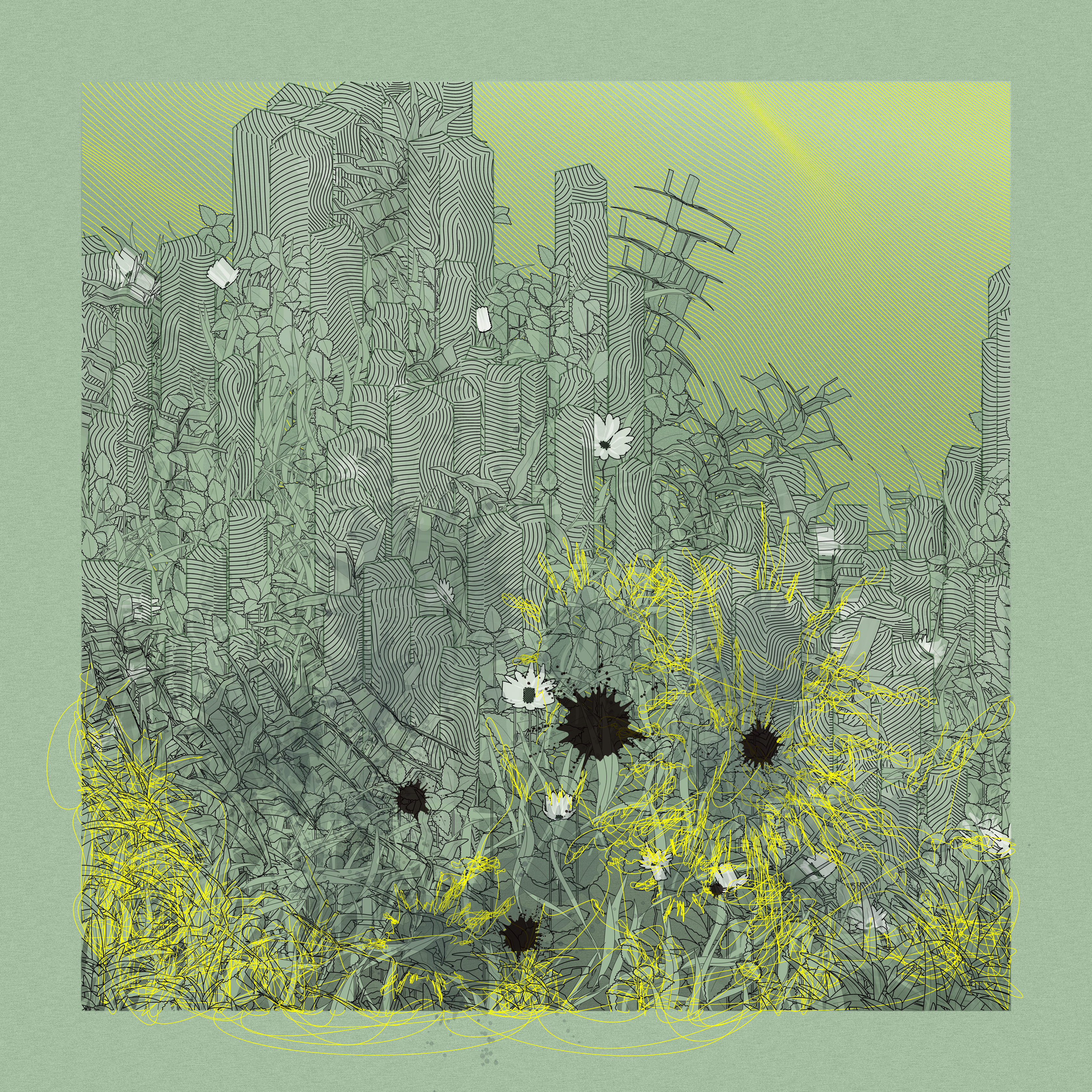 Landscape with Carbon Capture #8504