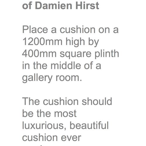 Bring me the head of Damien Hirst