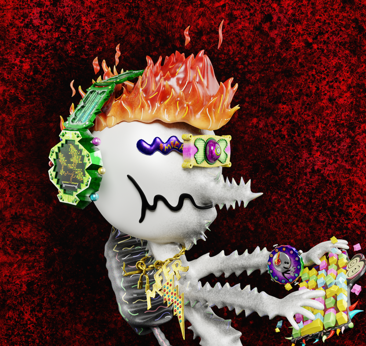 3D CREYZIES #1600