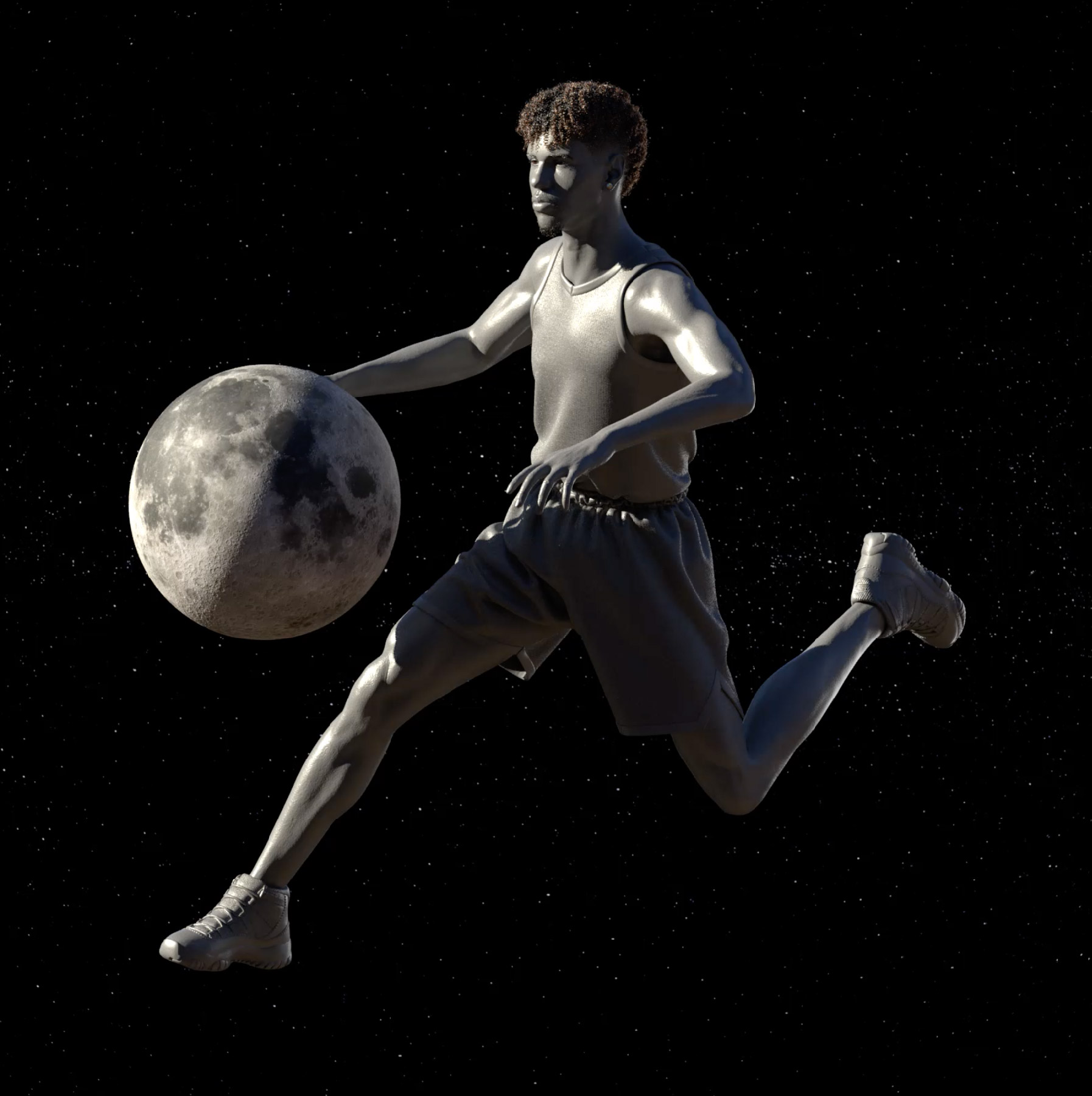 LaMelo Ball Collectibles, Type: Silver Moon, ID:619