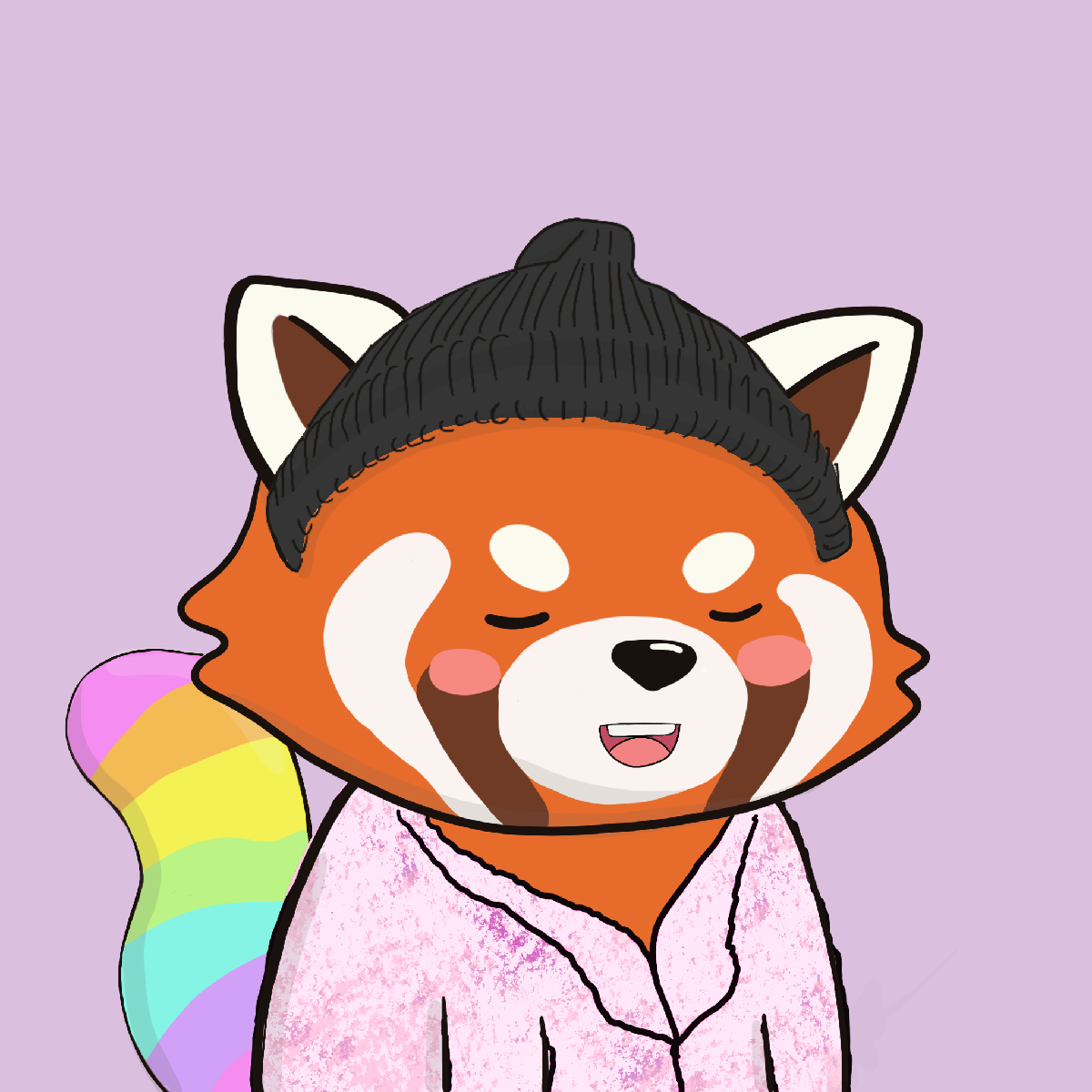 Okay Red Panda #7450