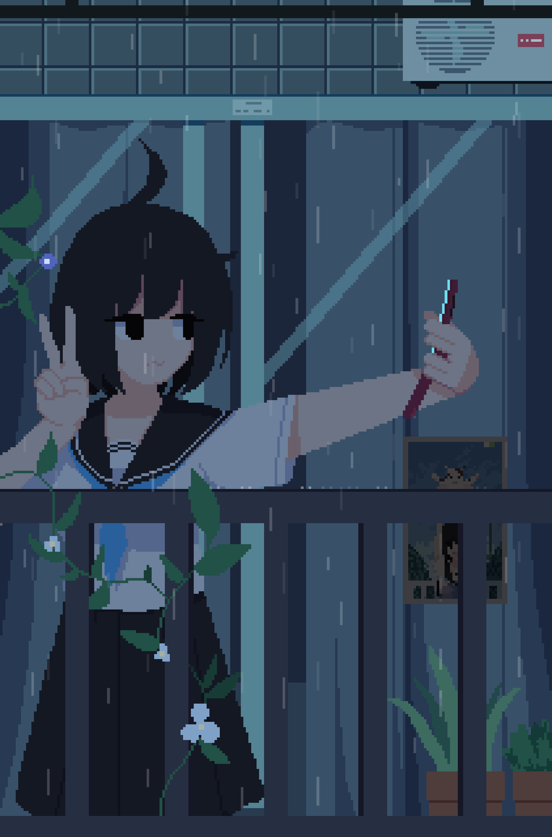 Rainy day selfie🤳