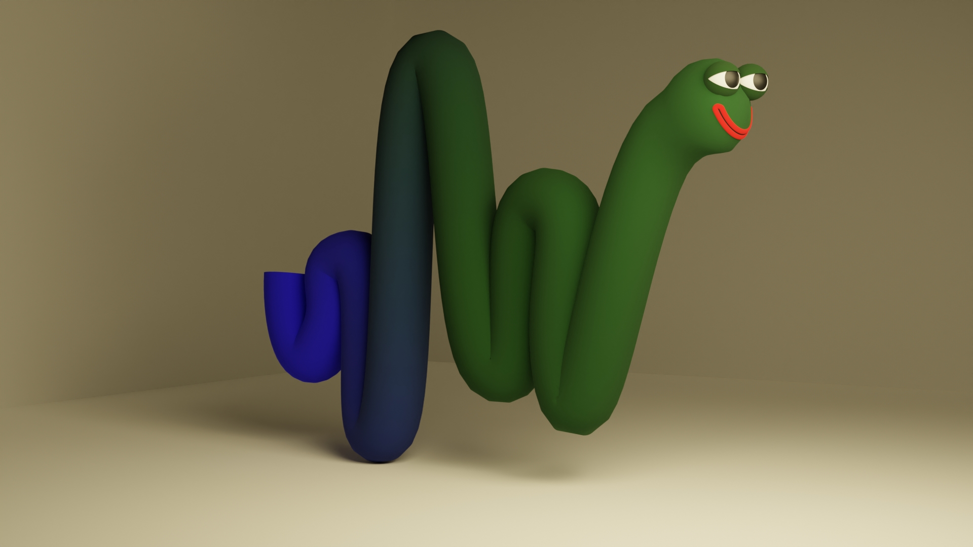 Constructed Squiggle Pepe