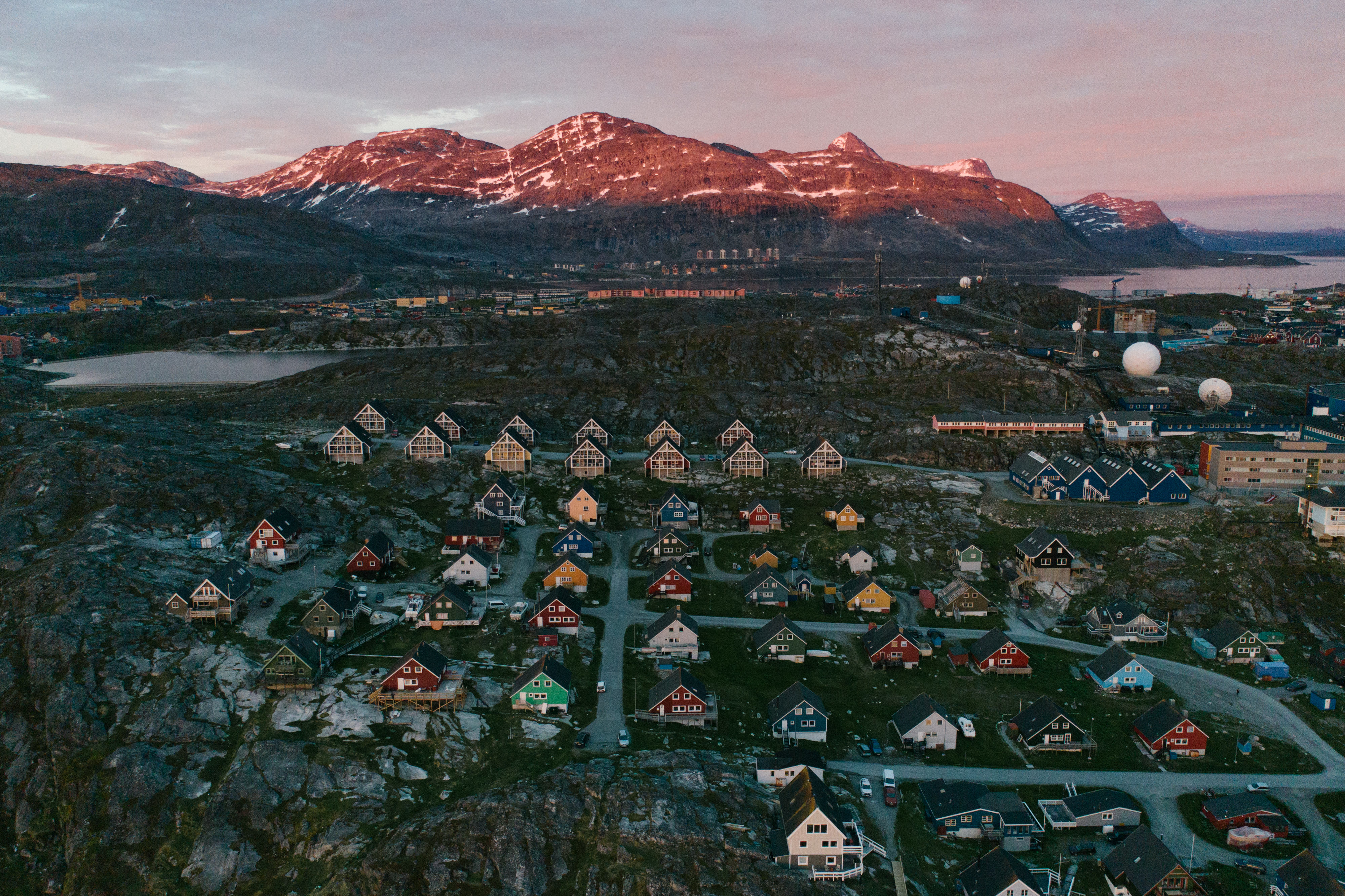 Rumors of Arctic Belonging - Sunset of Nuuk