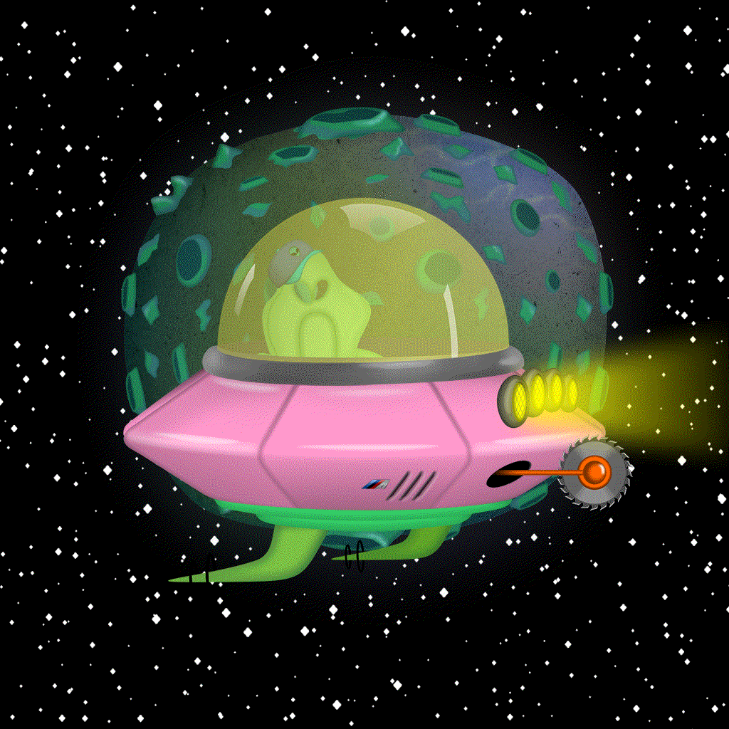 Alien UFO 1081
