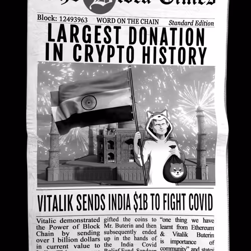 Largest Donation in Crypto History | Standard