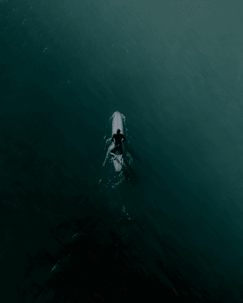 Lone Surfer