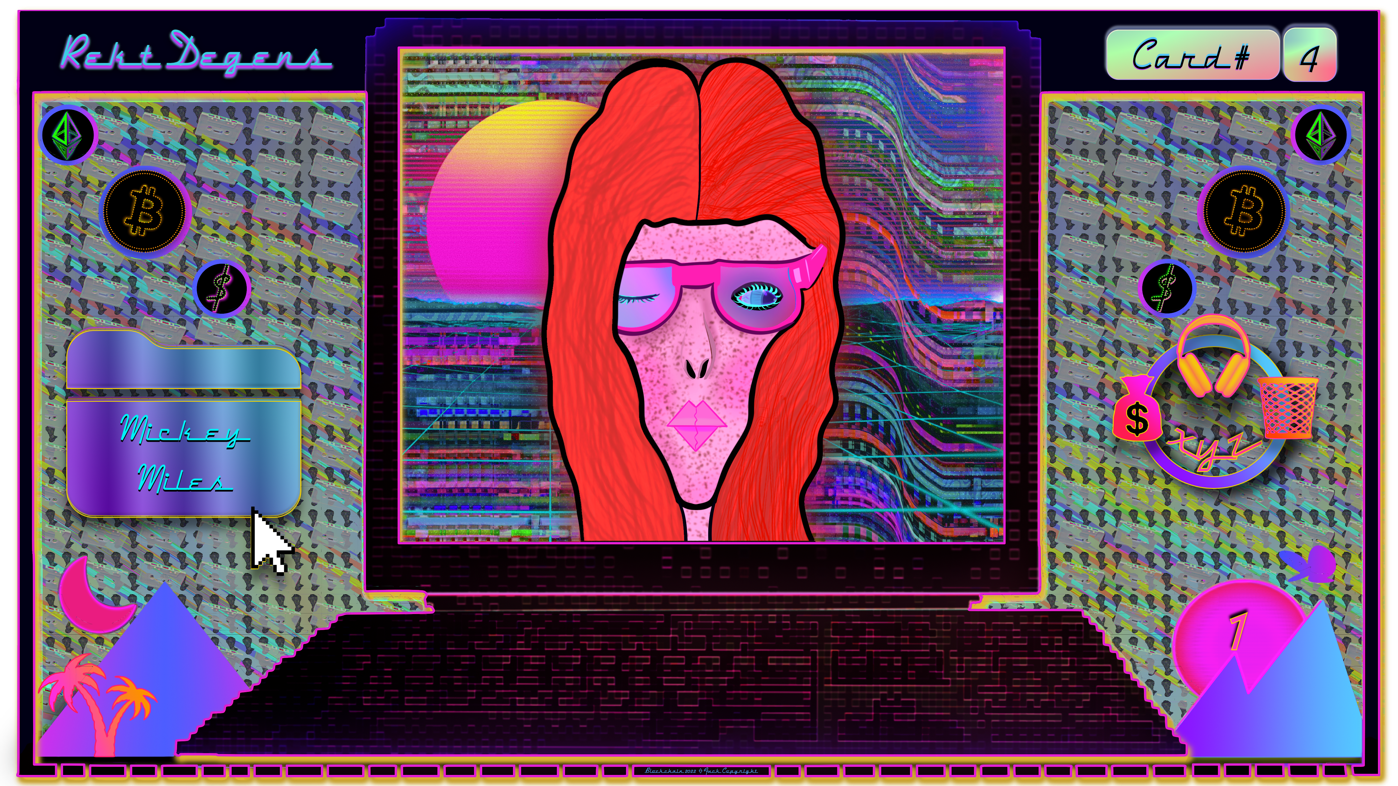 CARD #4 DΞGΞN MICKY MILΞS