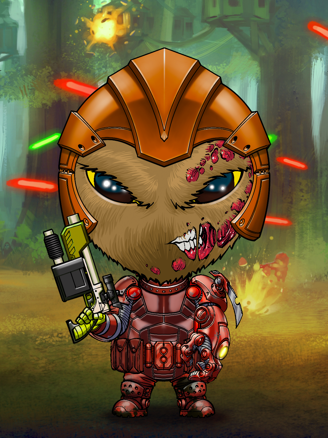 War Venus Soldier #5642