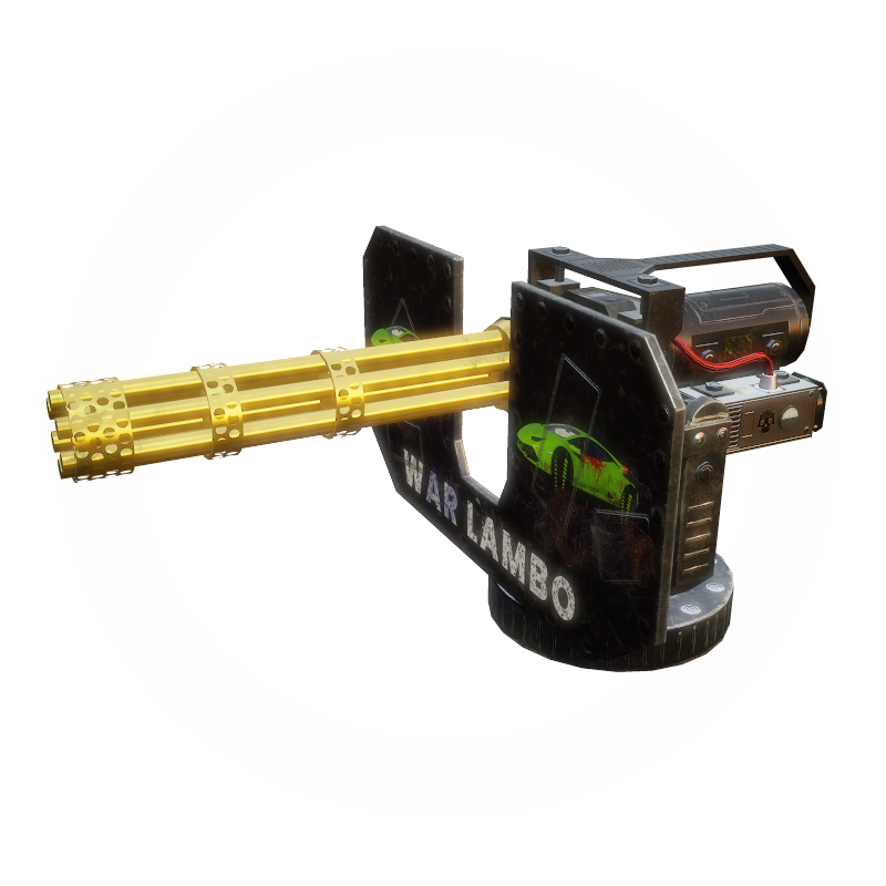 LAMBO Gold M134C Minigun
