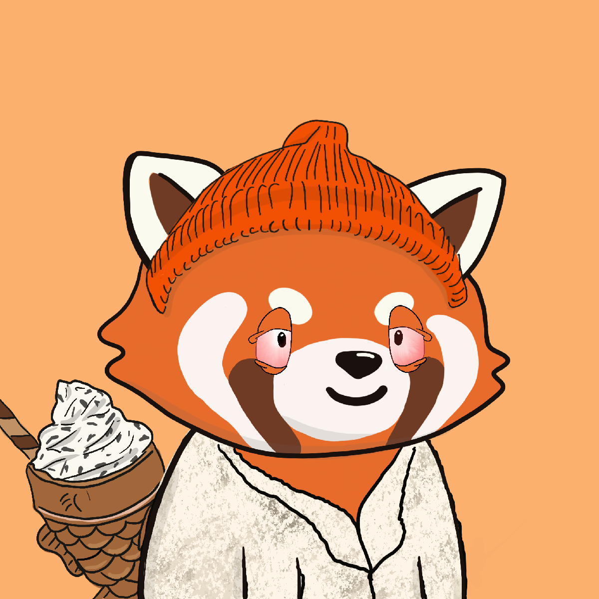 Okay Red Panda #7100