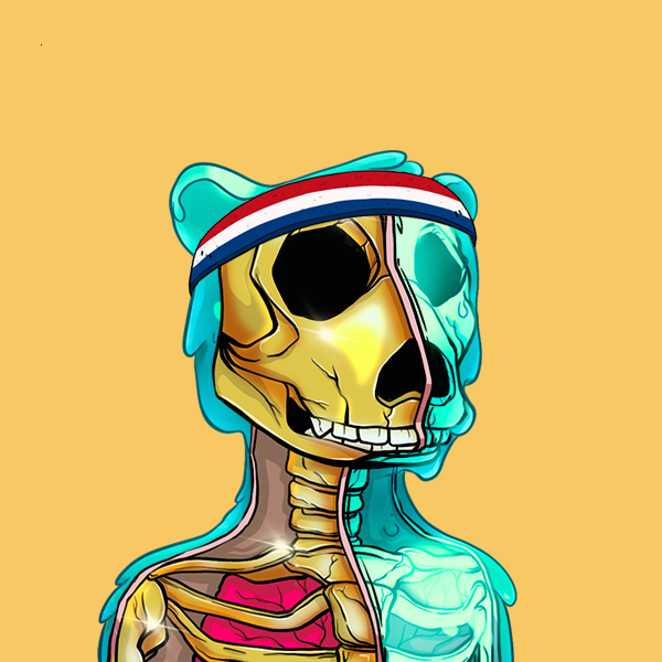 Zombie Okay Bear #2141