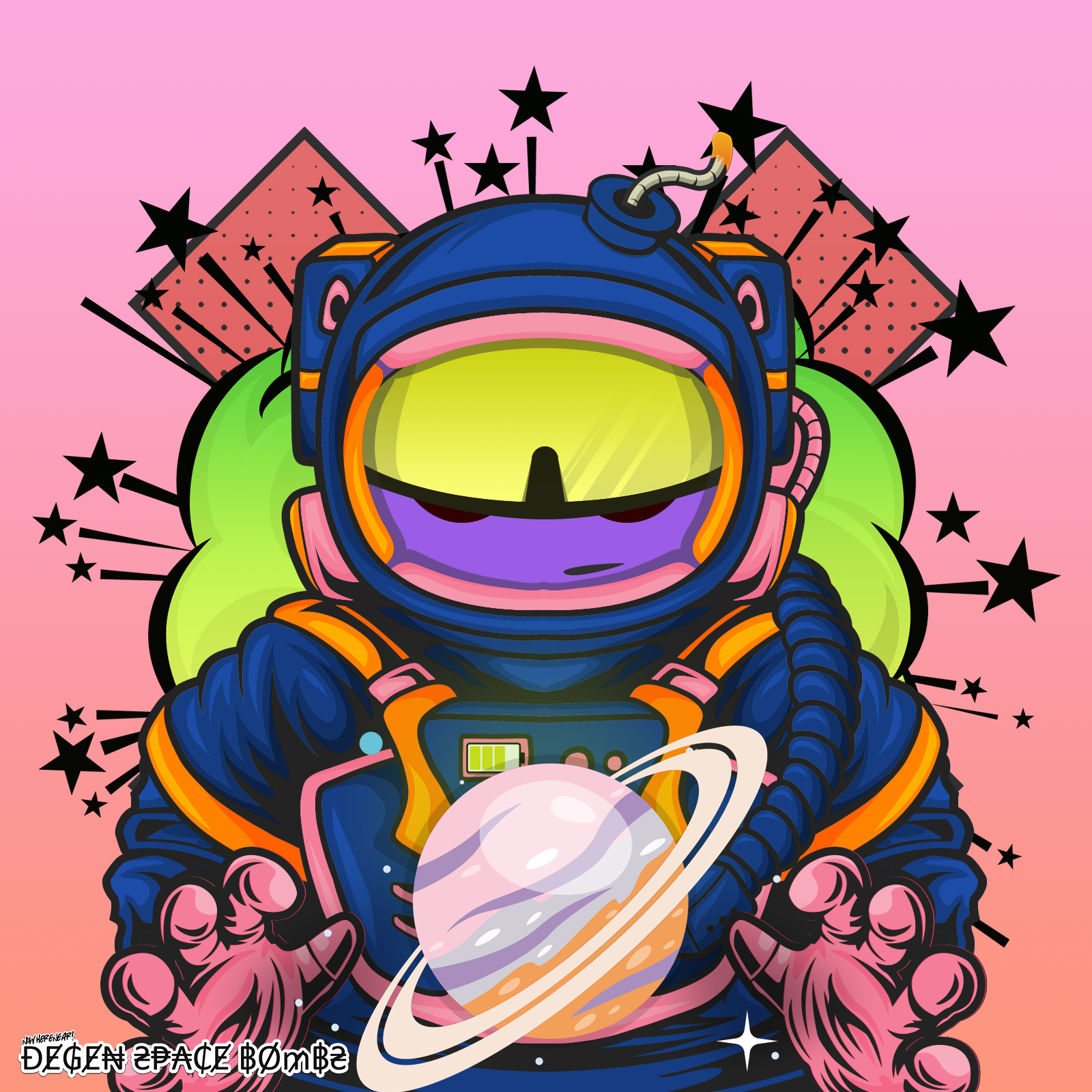 Degen Space Bombs #1735