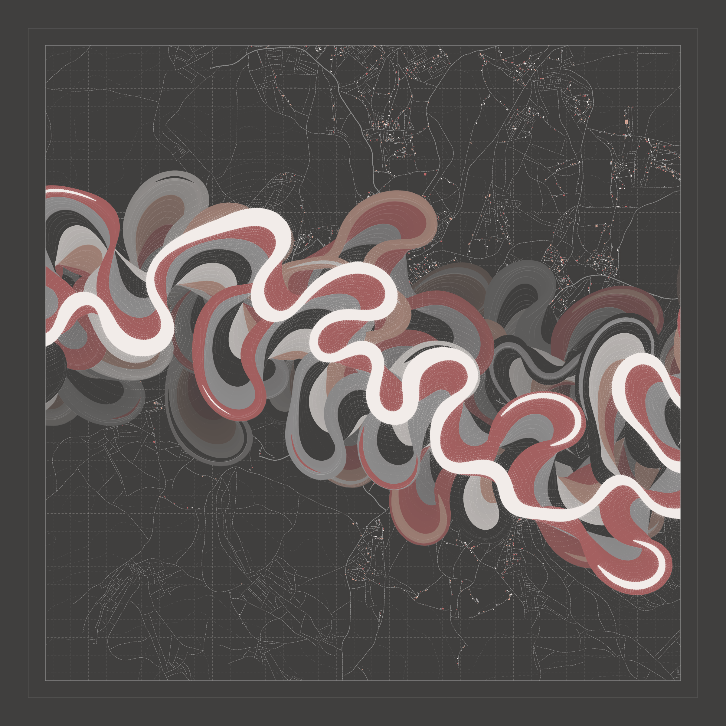 Ancient Courses of Fictional Rivers #645