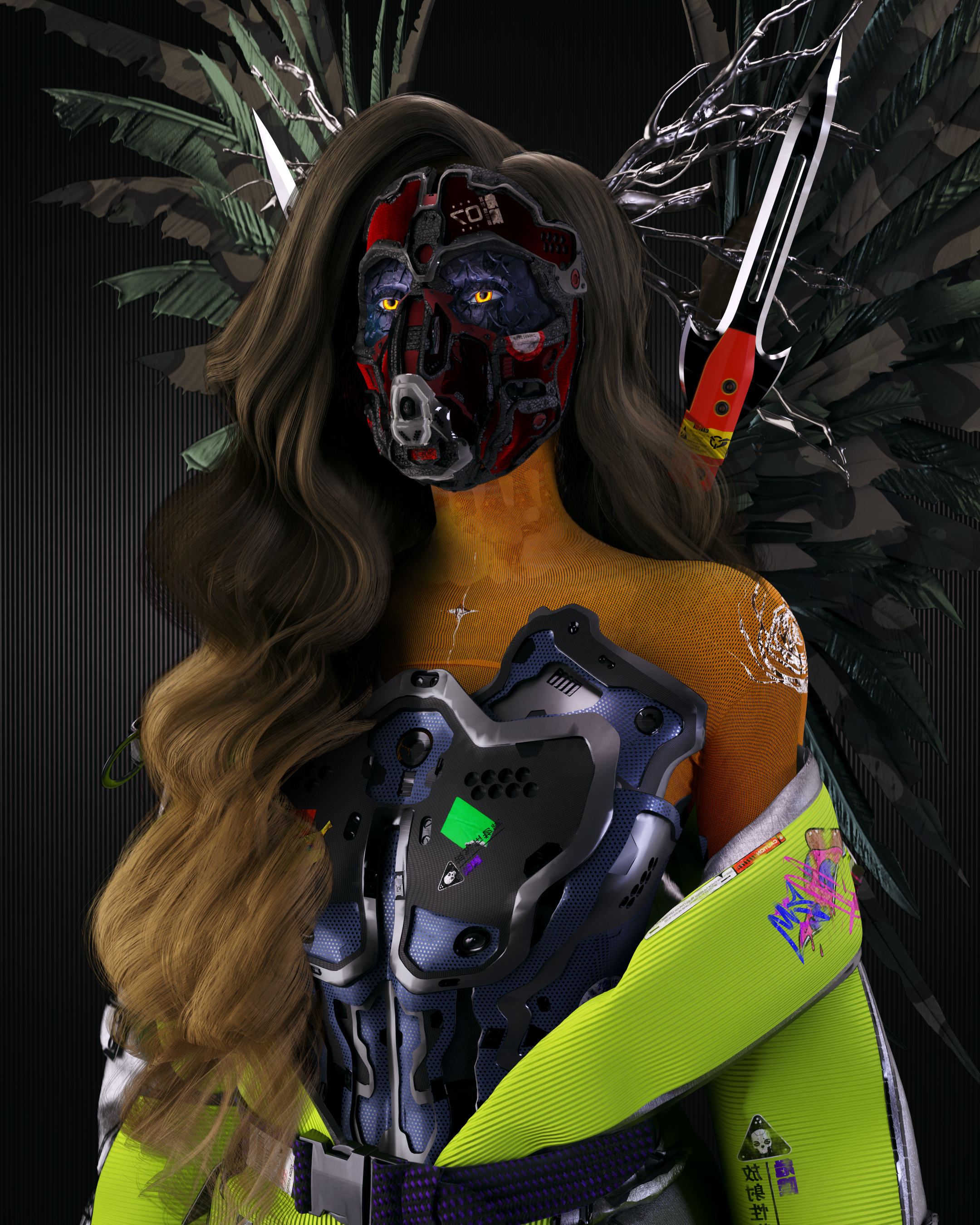 Cosmic Meta War Chicks #28