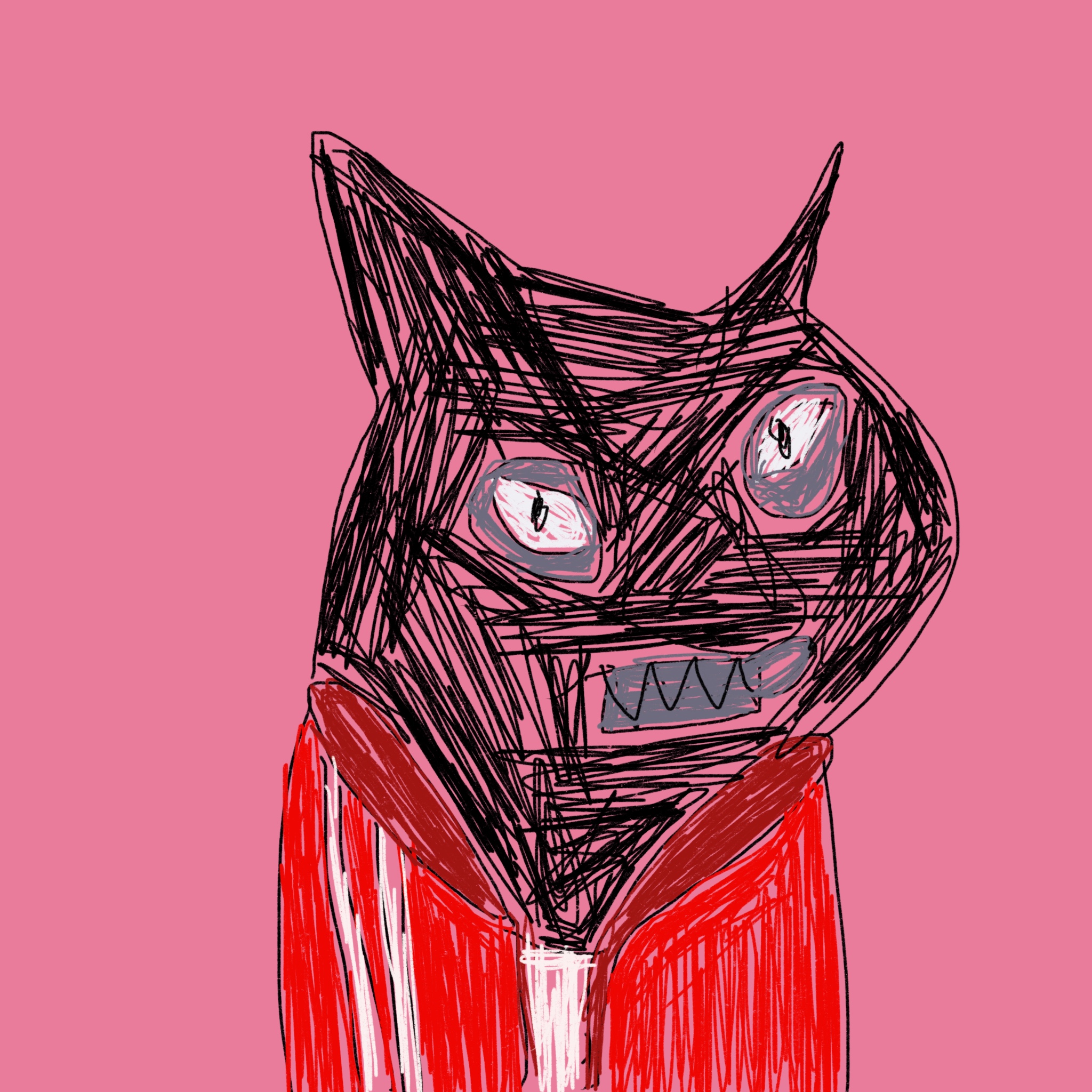 Hand Drawn Slum Doge Billionaire 2818