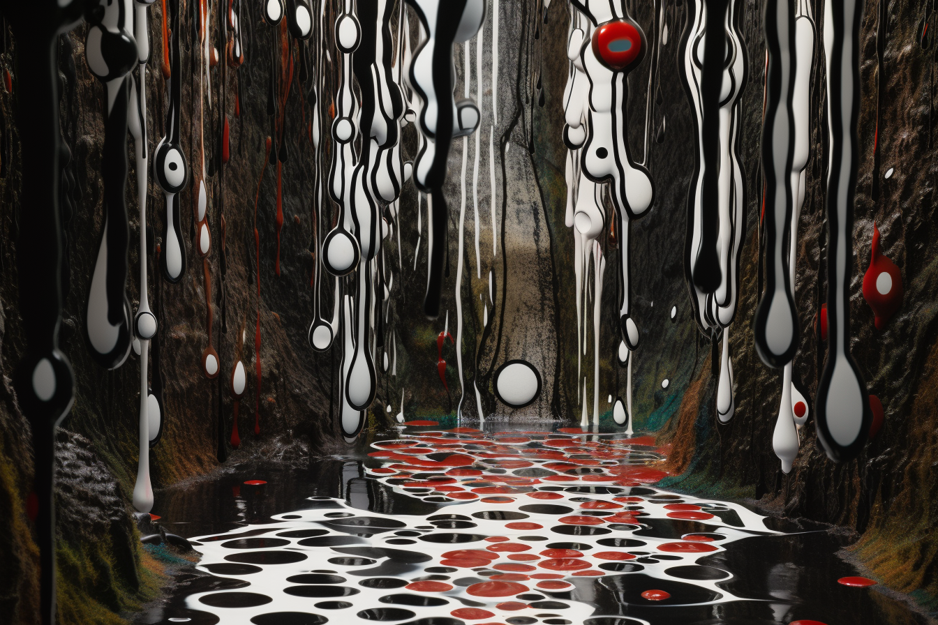 Polka Dot Landscape #86