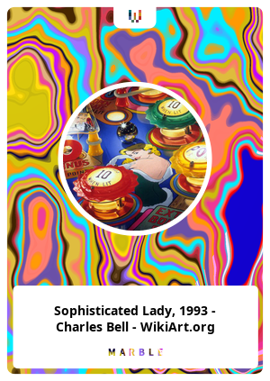Sophisticated Lady, 1993 - Charles Bell - WikiArt.org