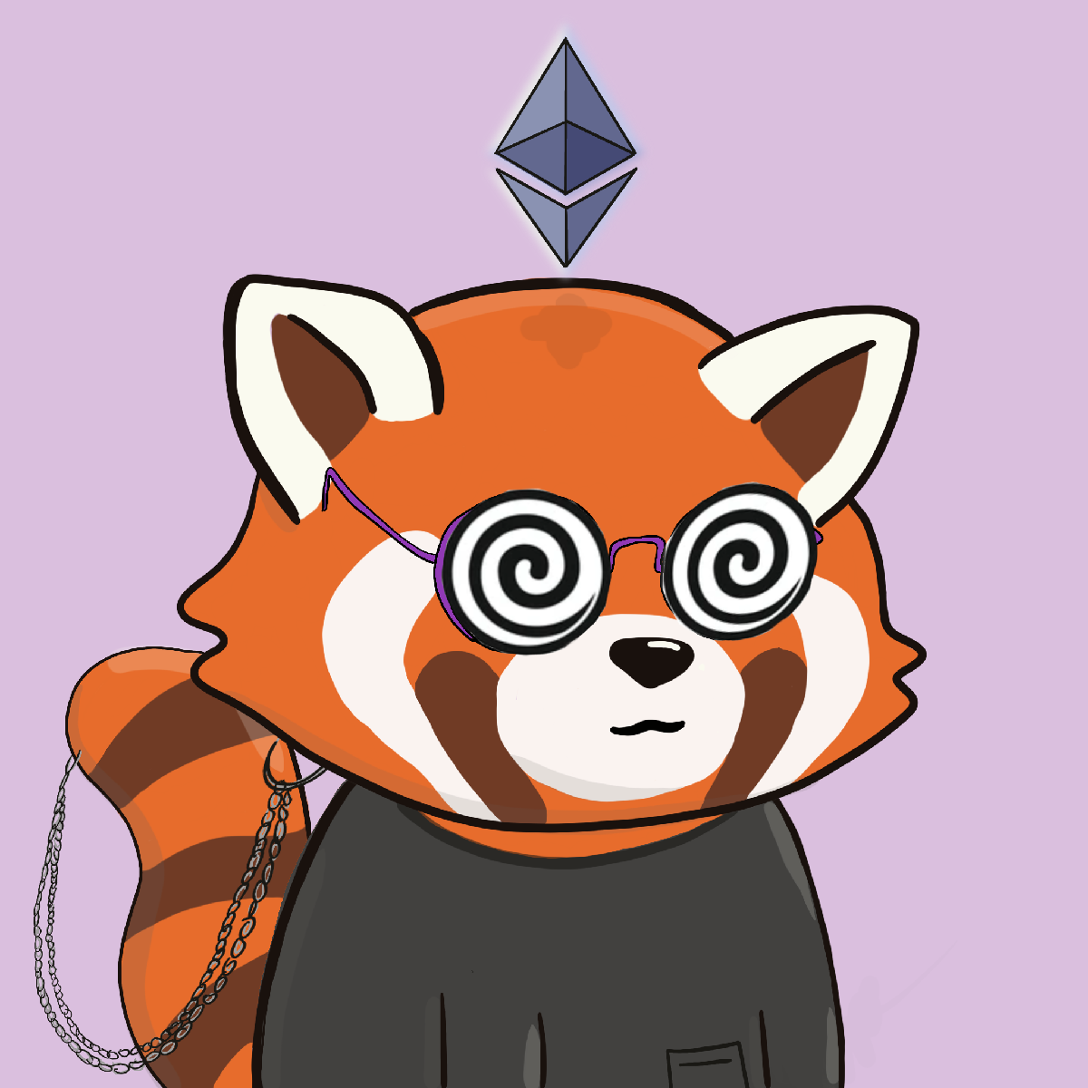 Okay Red Panda #7086