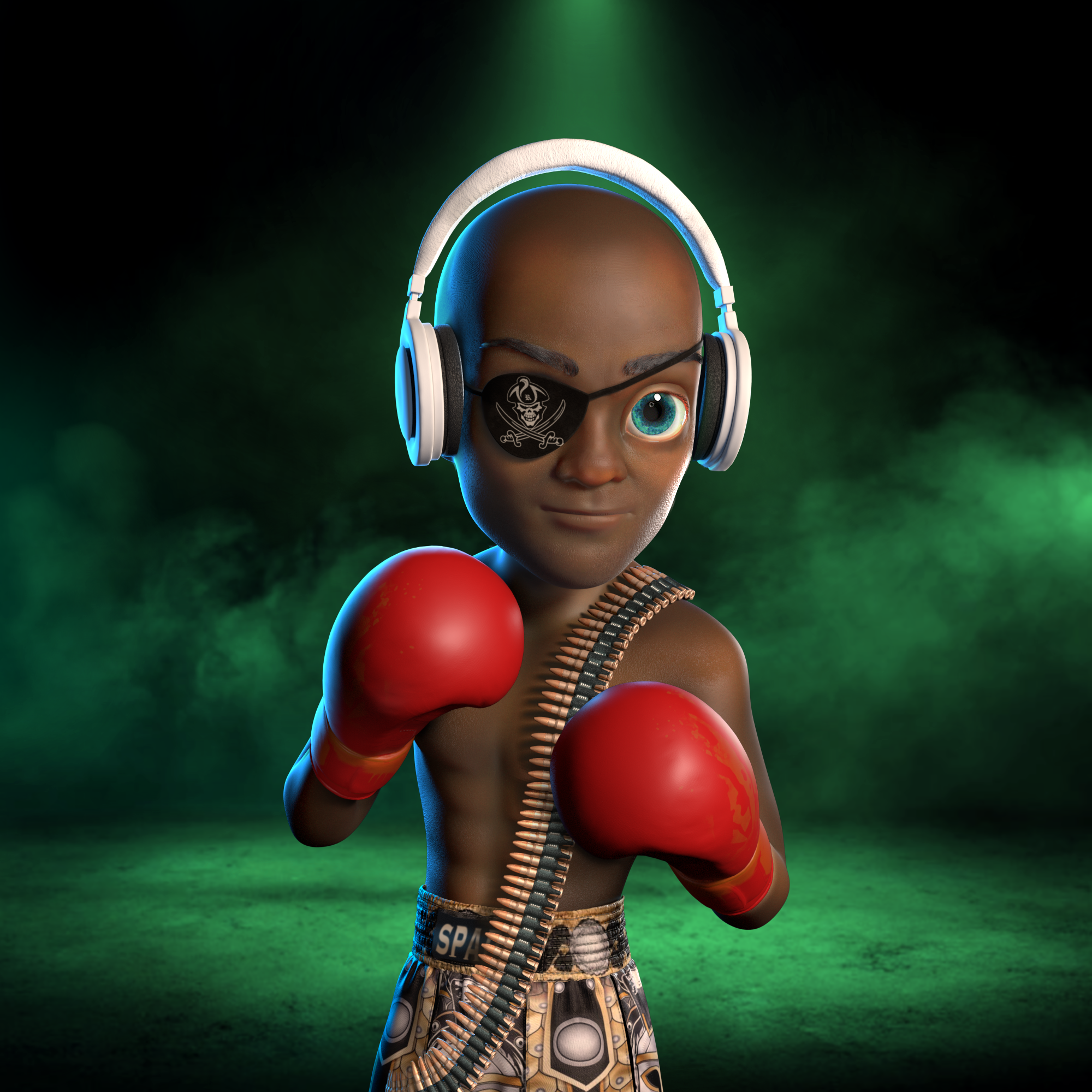 Boxing boy #1006