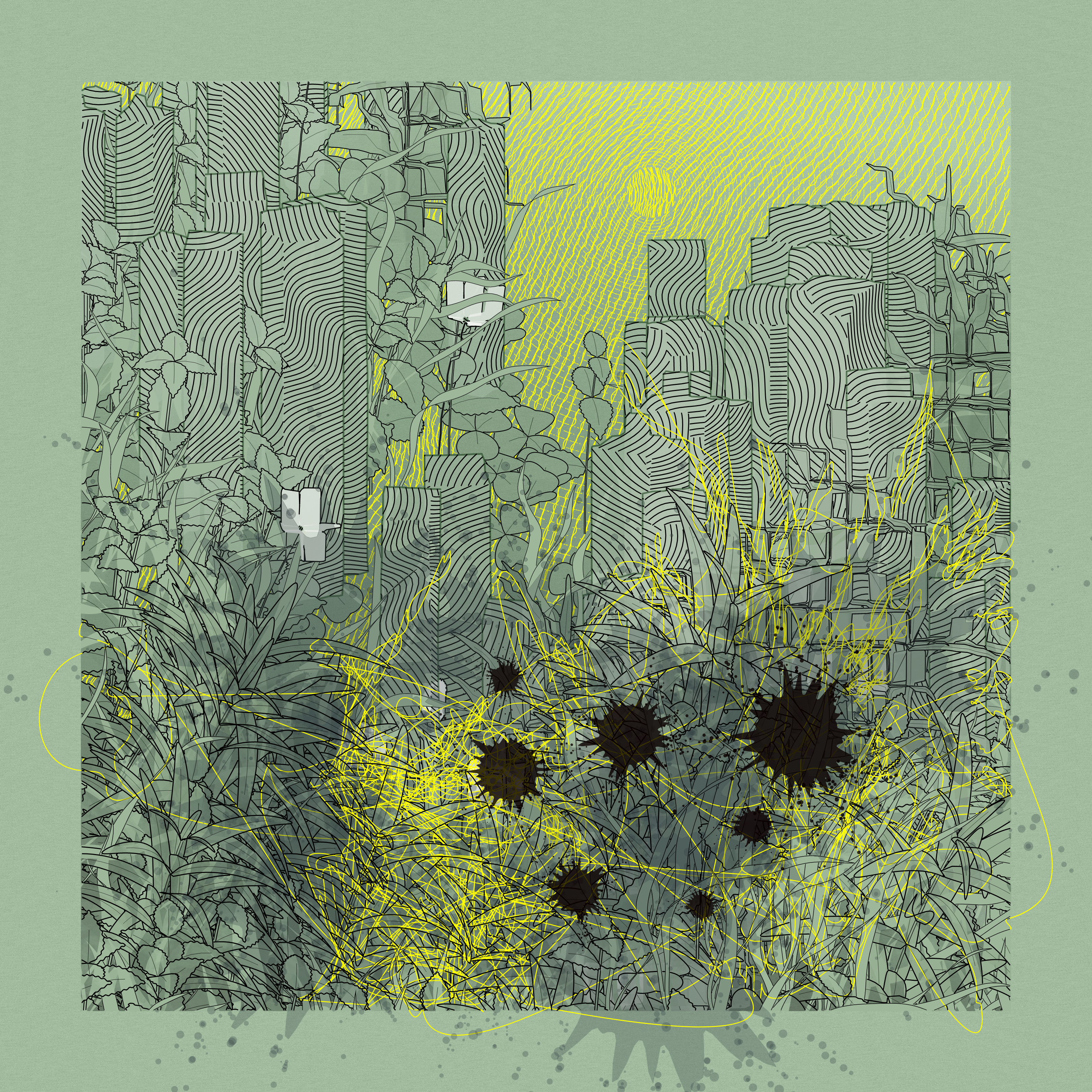 Landscape with Carbon Capture #9556