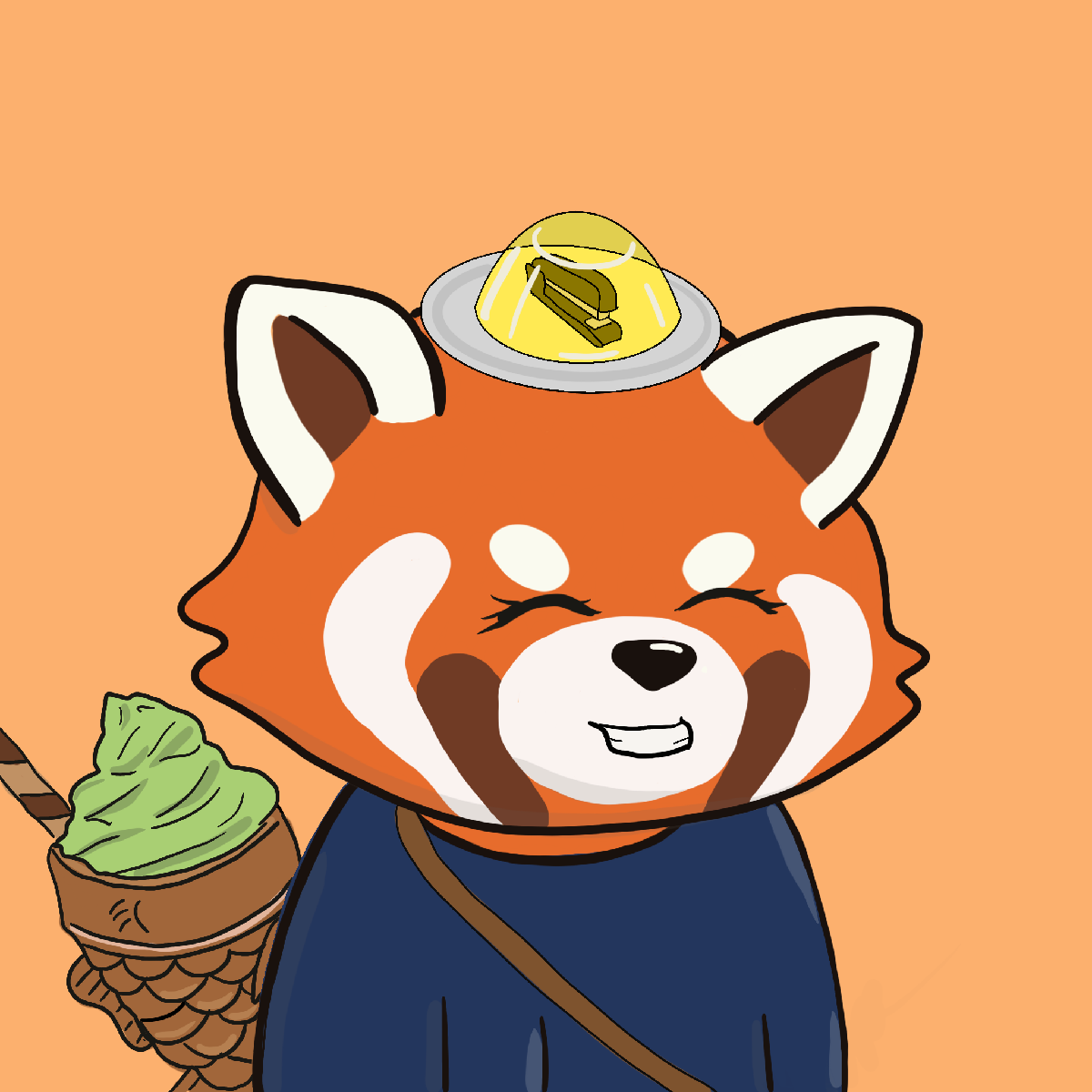 Okay Red Panda #6647