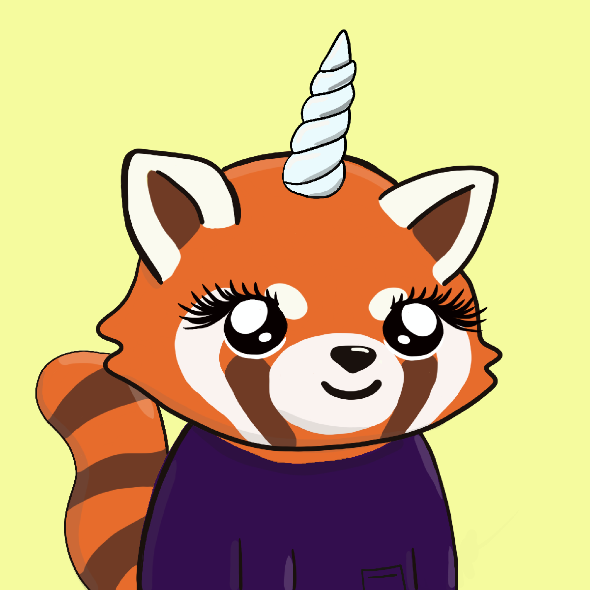 Okay Red Panda #6601