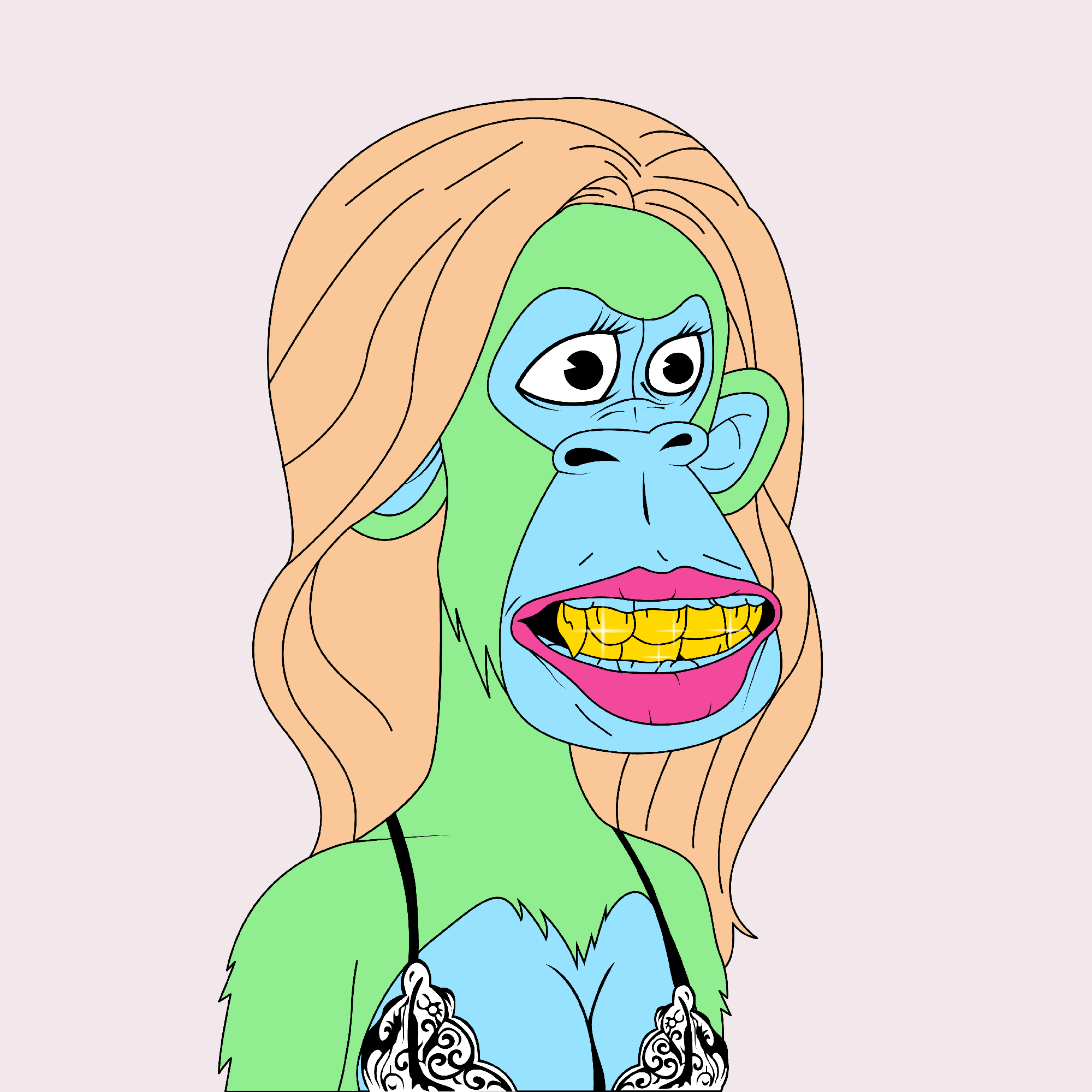 ApeWives of DoodleVille #3614