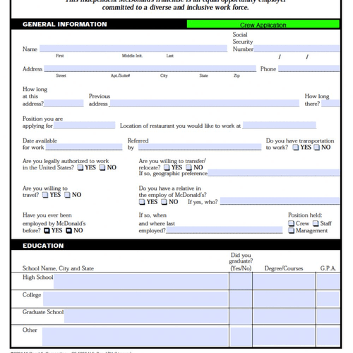 McJobApplication