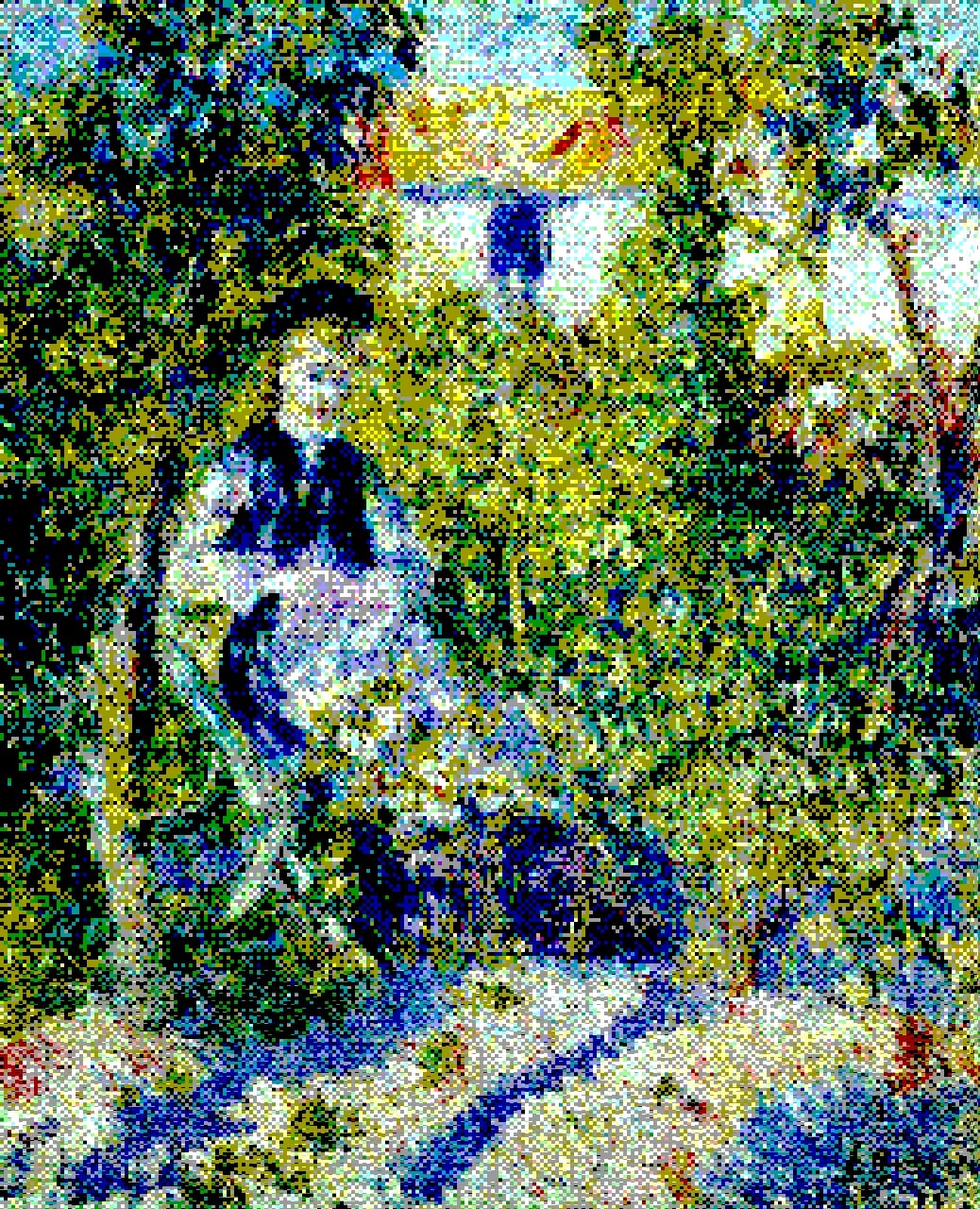 QUINTESSENCE #17 - Auguste Renoir, Nini in the Garden (Nini Lopez)