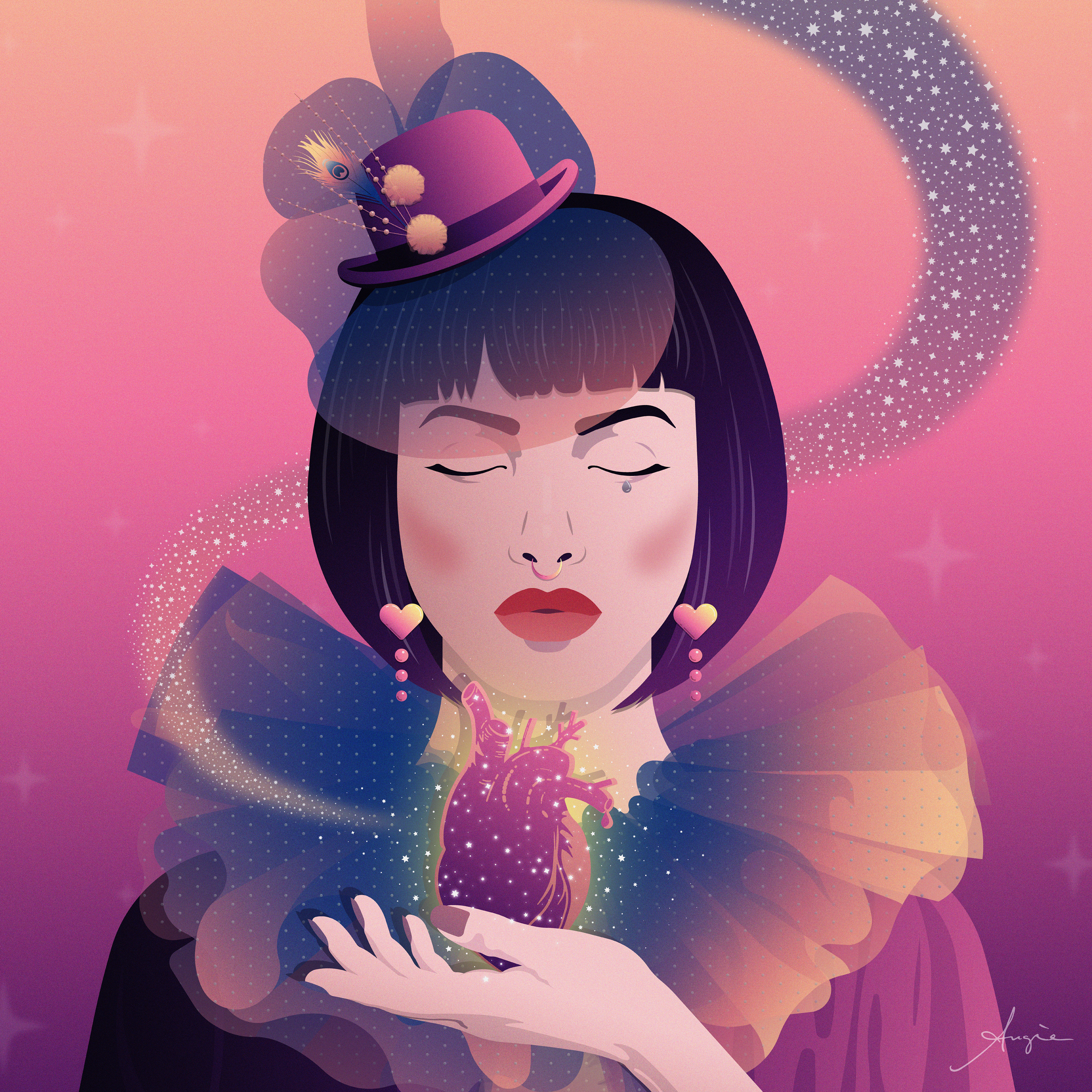 Pierrot with a Broken Heart