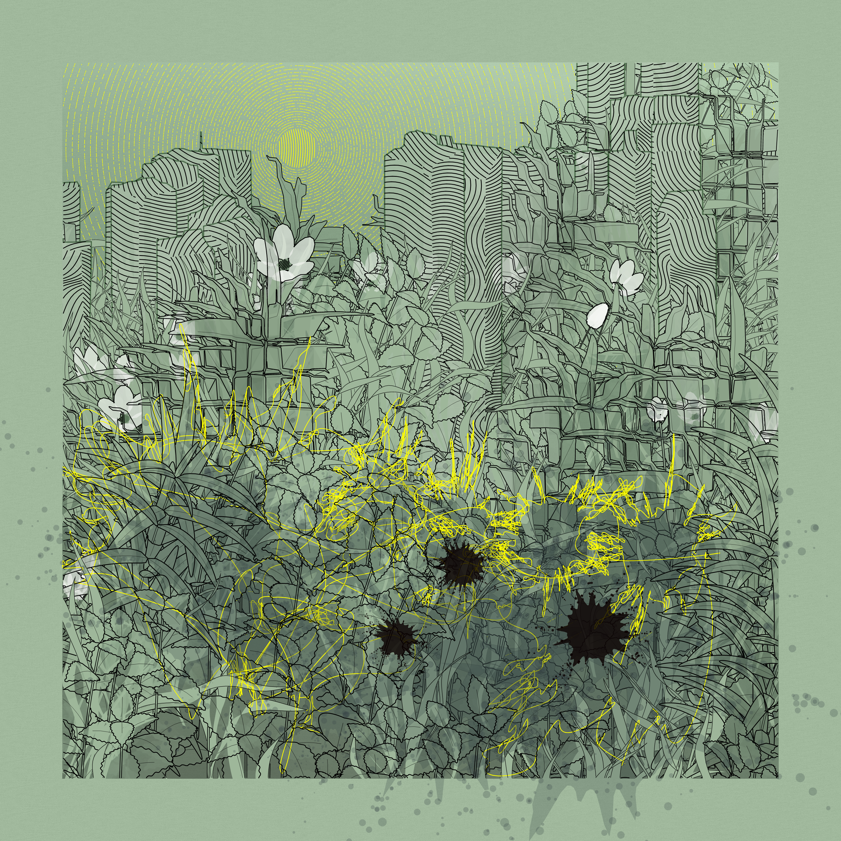 Landscape with Carbon Capture #1716