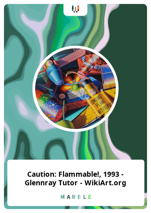 Caution: Flammable!, 1993 - Glennray Tutor - WikiArt.org