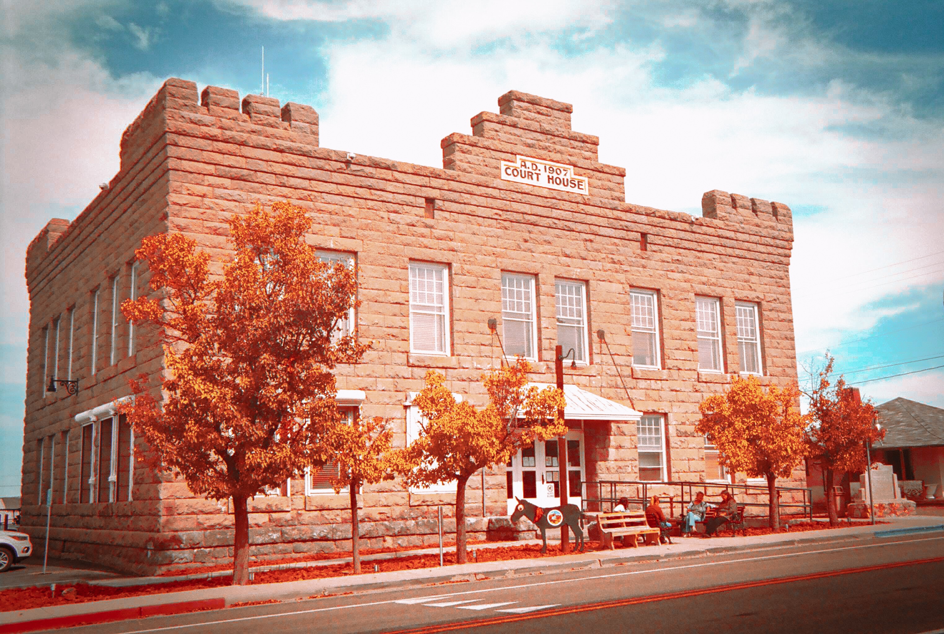 Calm Day at the Court House