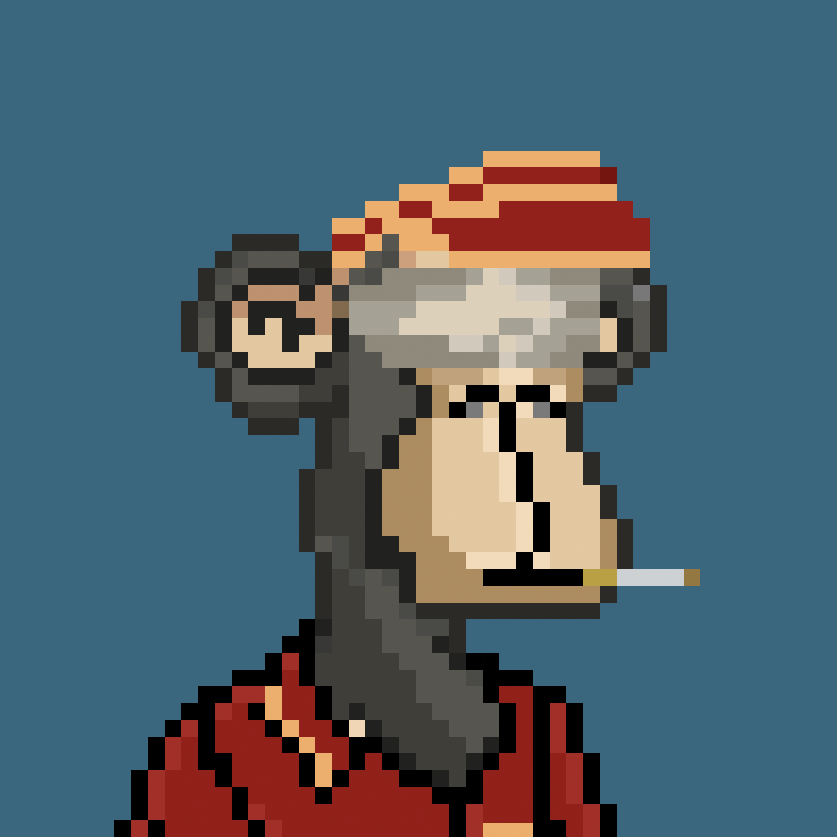 The Pixelated Apes  #6527