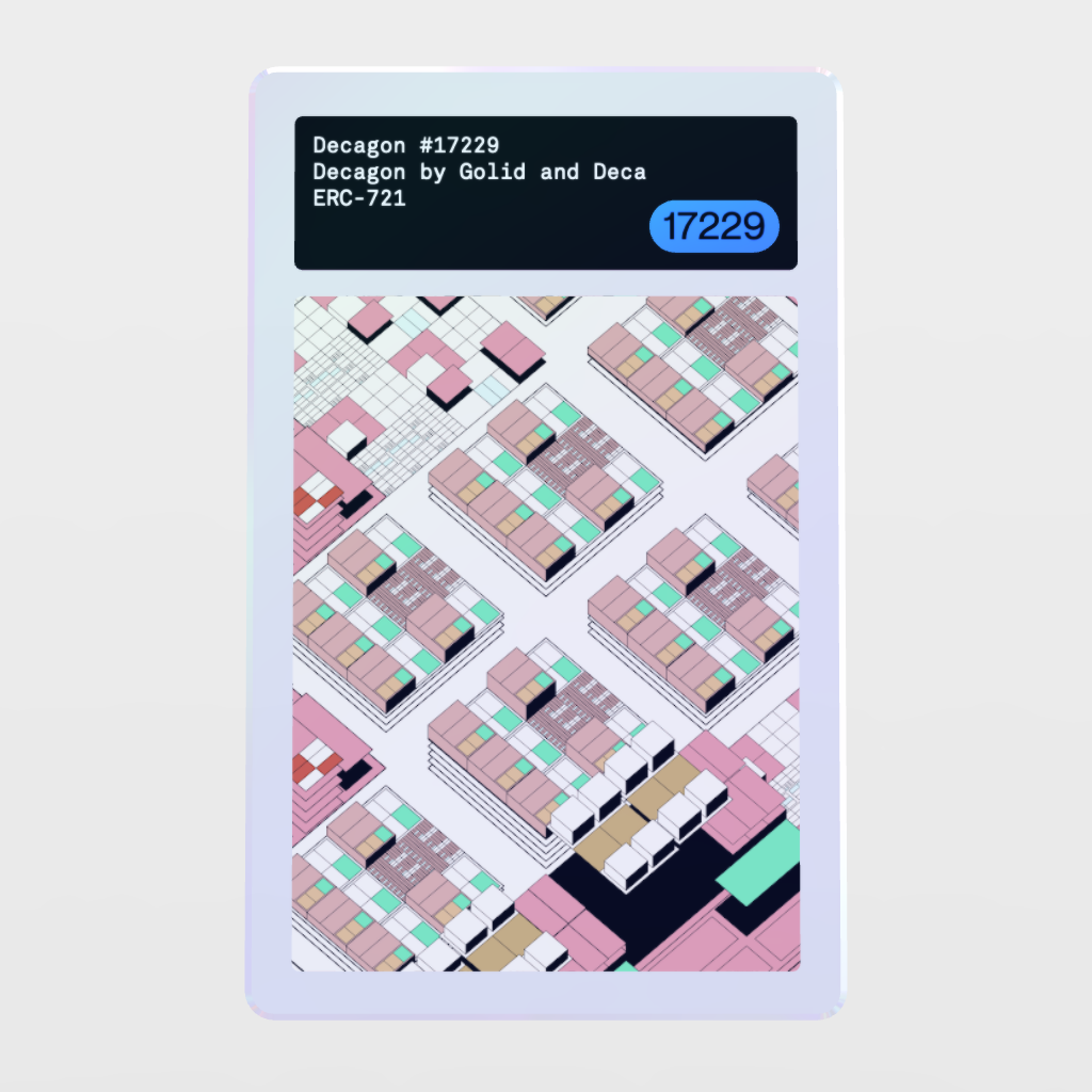 Minter Token - Decagon by Golid and Deca #17229