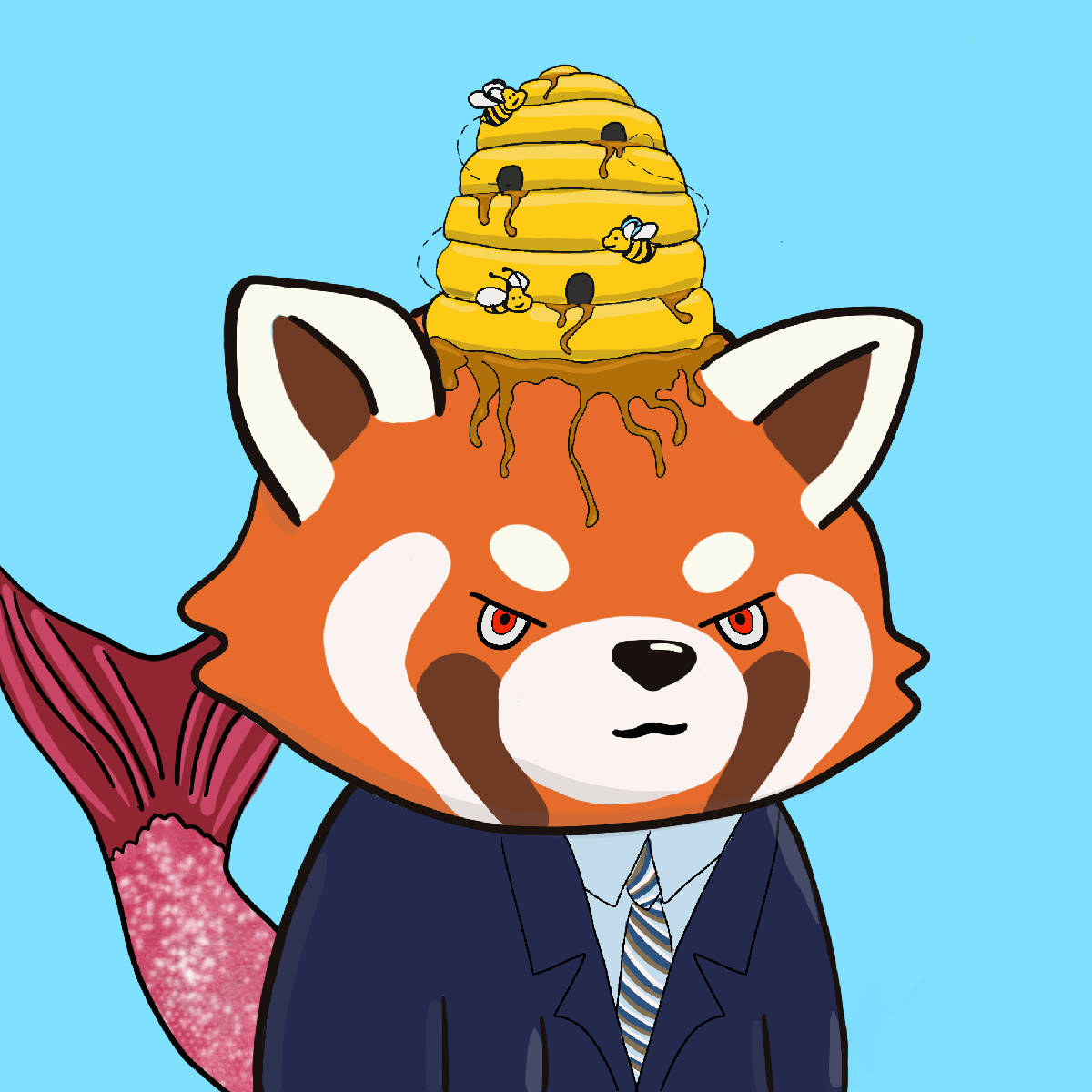 Okay Red Panda #6591