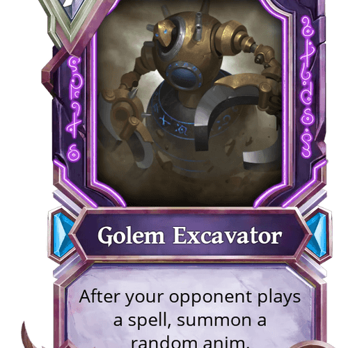 Golem Excavator ID #30574459
