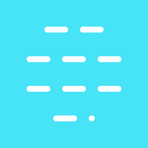 Morse Word #4135 - Moon