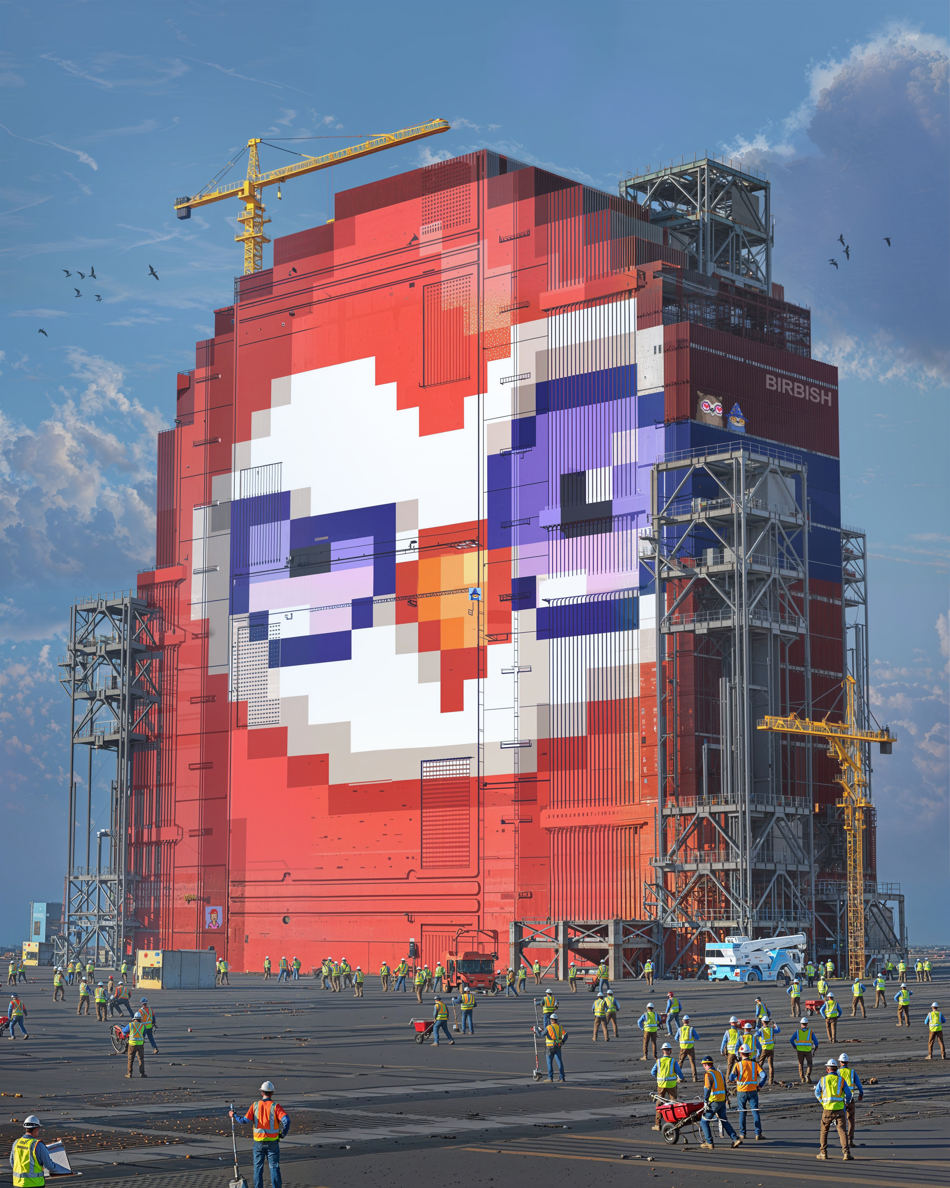 BIRBS BUILDING BACK