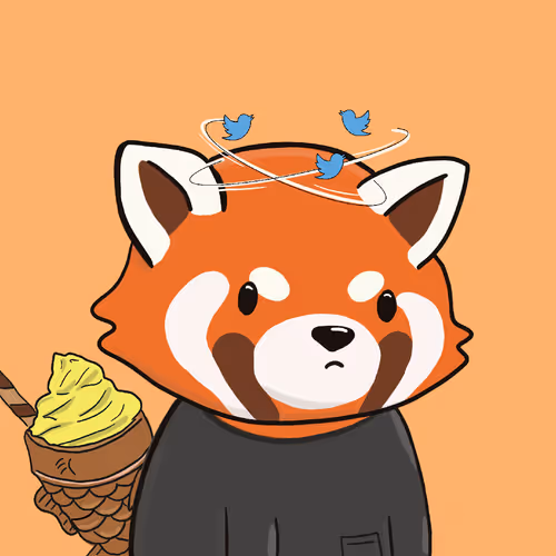 Okay Red Panda #7324