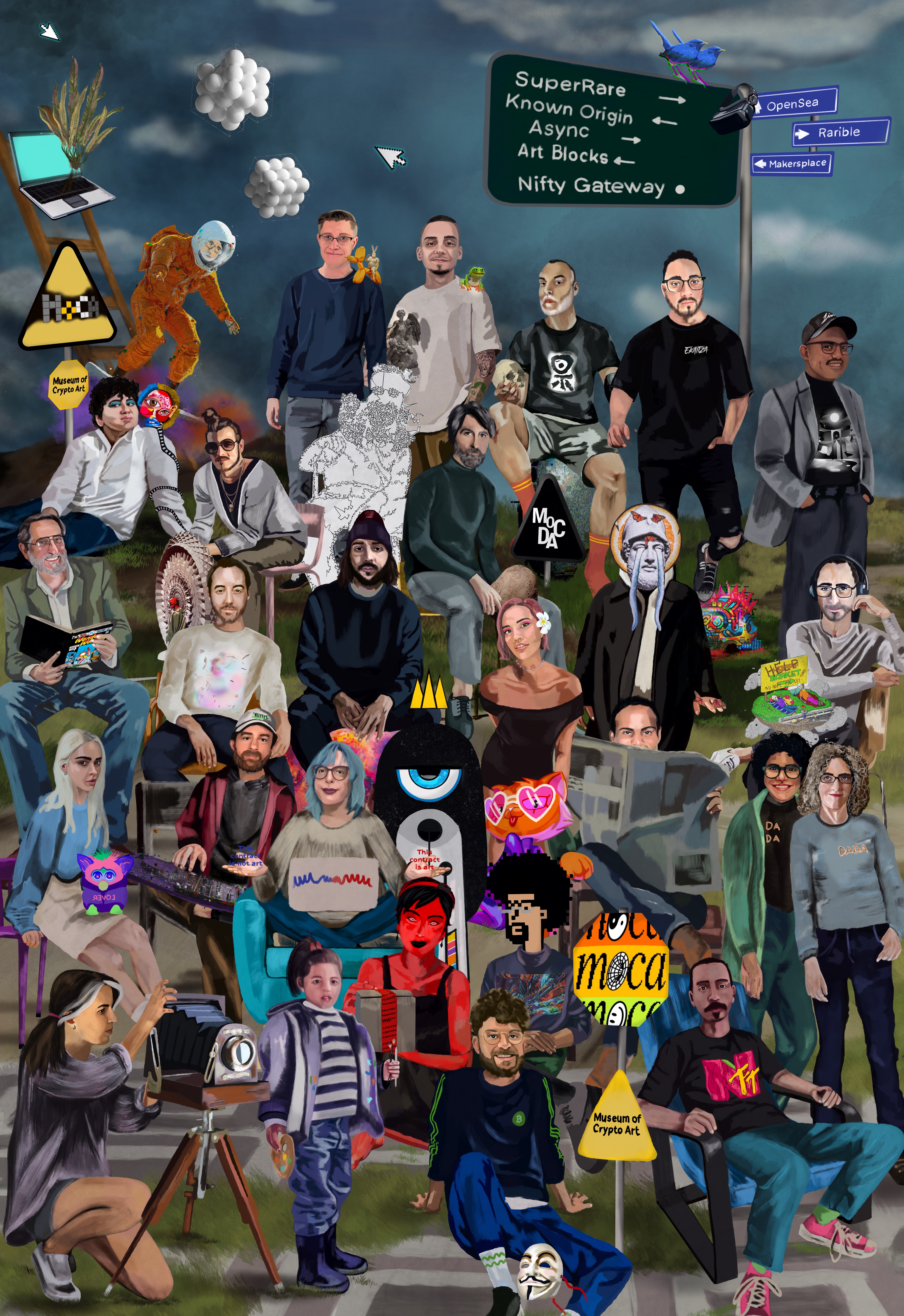 A HISTORY OF CRYPTOART - left #108/165