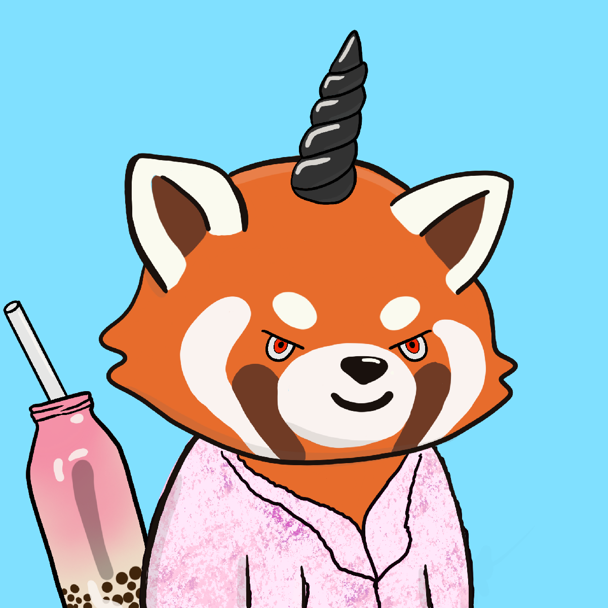 Okay Red Panda #7058