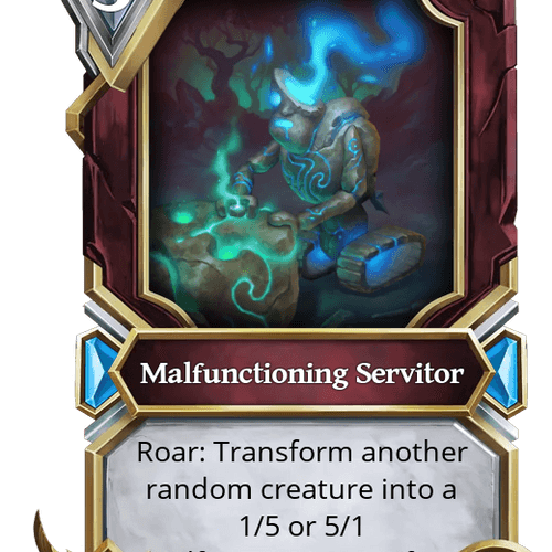 Malfunctioning Servitor ID #15896476