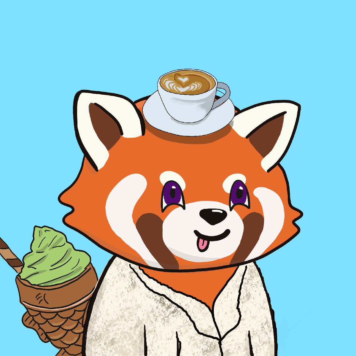 Okay Red Panda #7106