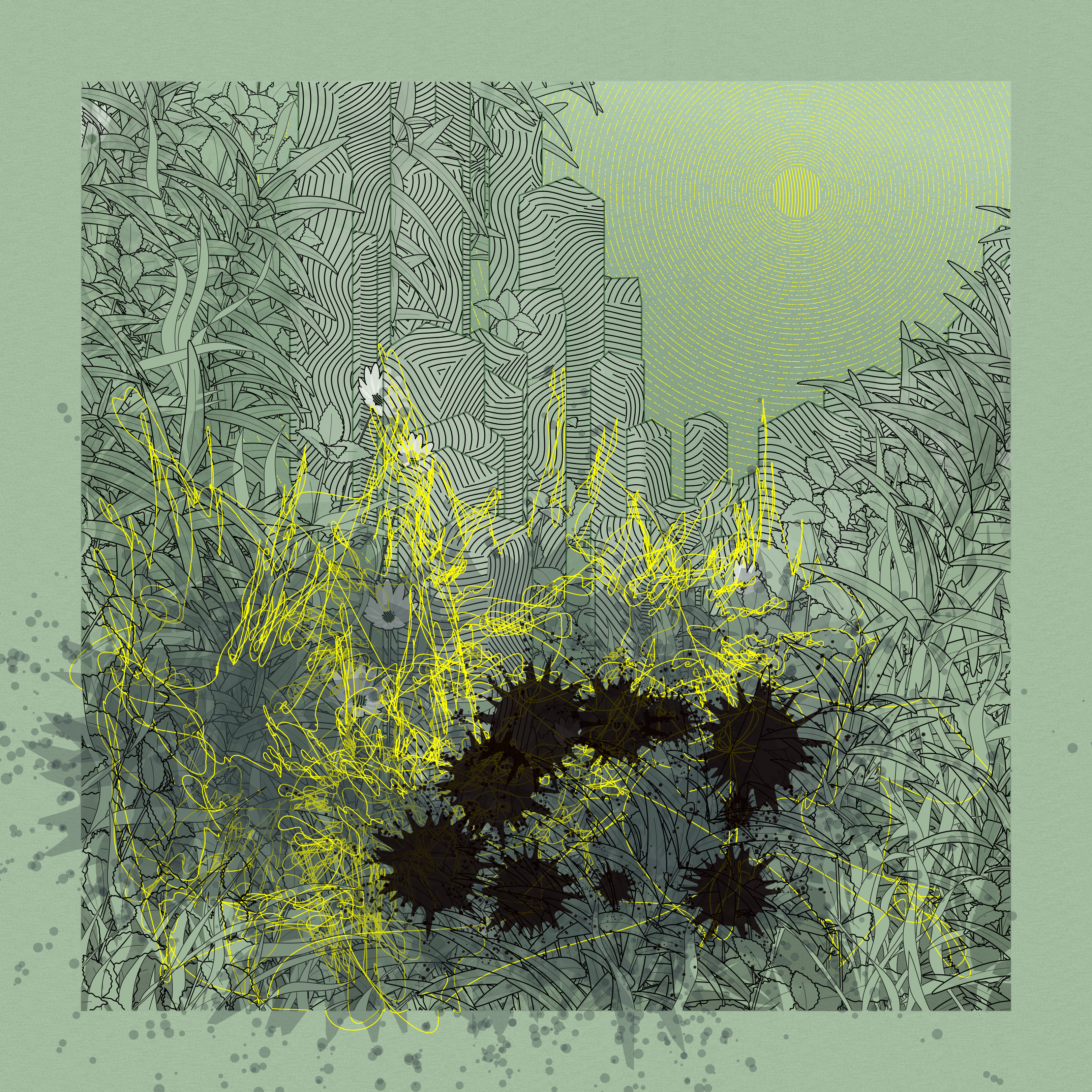 Landscape with Carbon Capture #4753