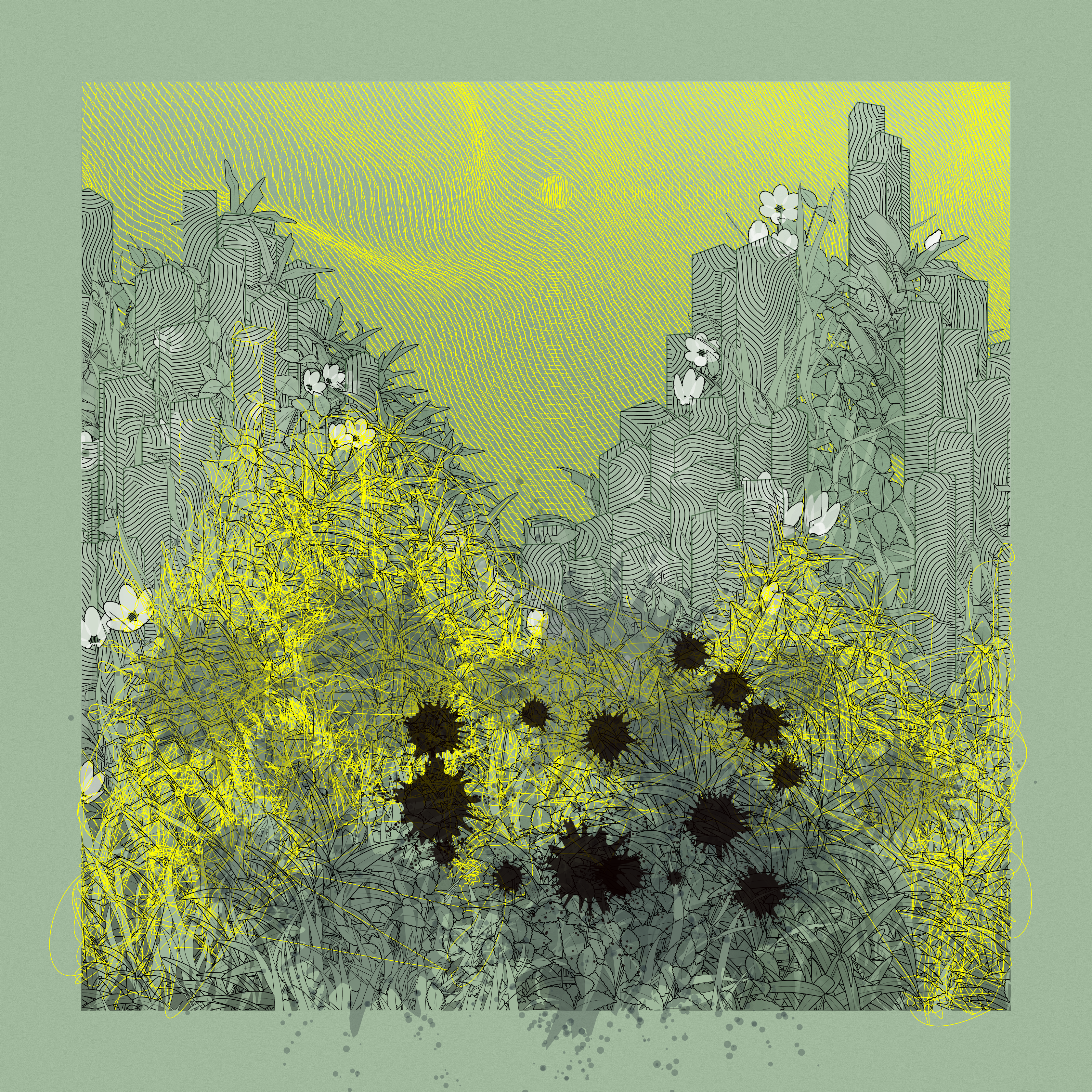 Landscape with Carbon Capture #4614