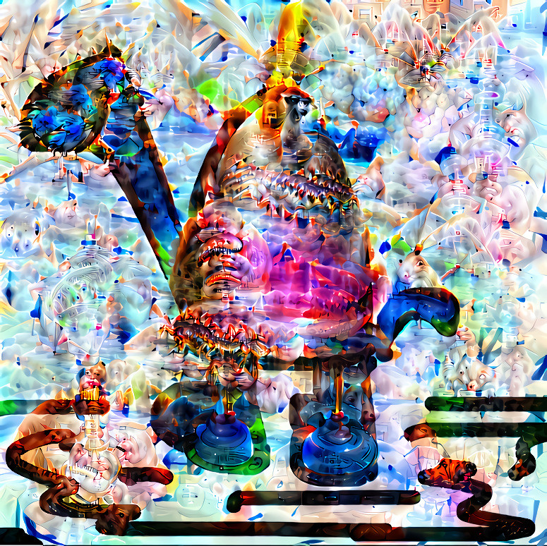 deep dream turtle #005