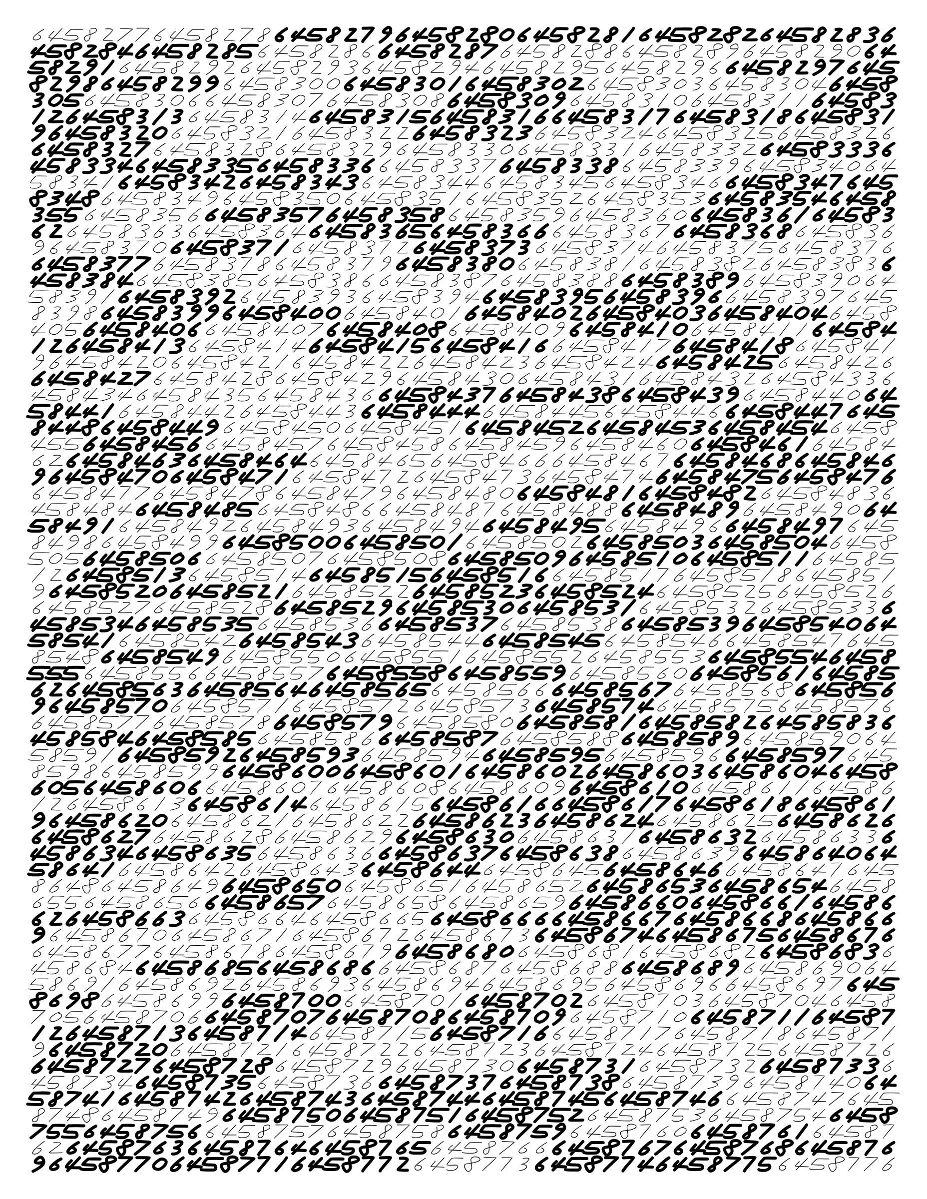 Endless (5,607,250 to Infinity) #2934